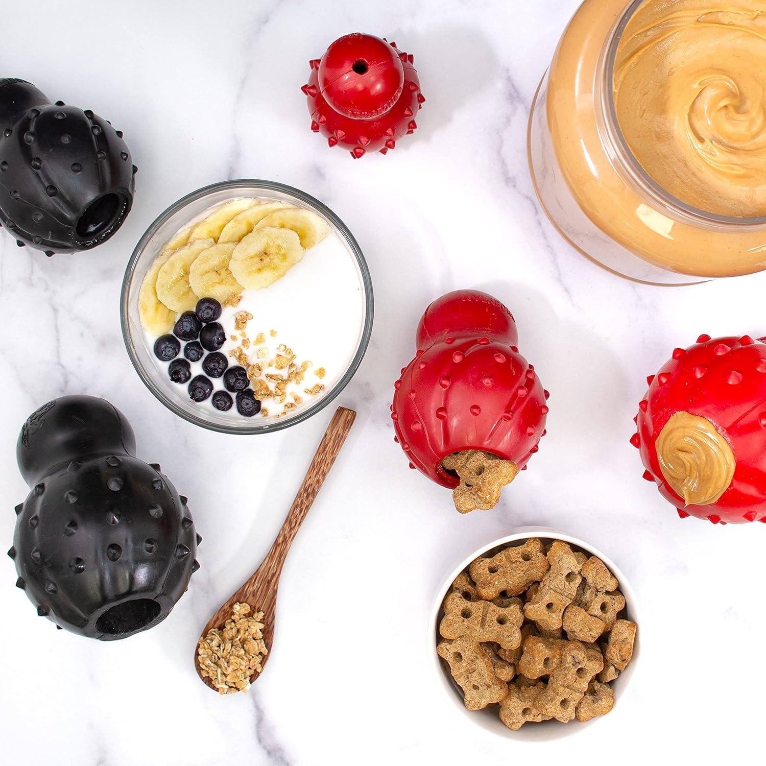 Juguete Masticable Rellenable Nylabone Pequeño Tocino 122g