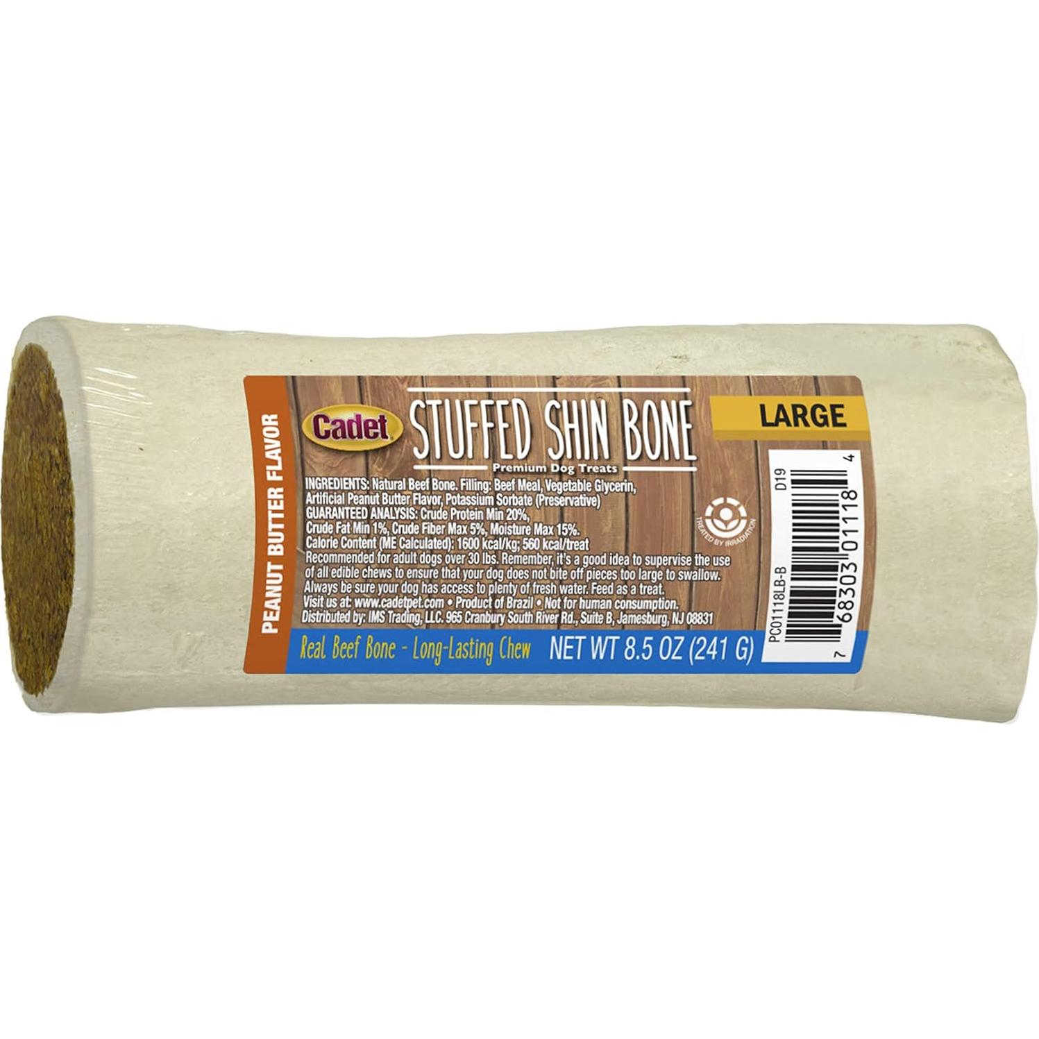 Hueso de Espinilla Relleno Cadet 12.7-15.2 cm Mantequilla de Maní