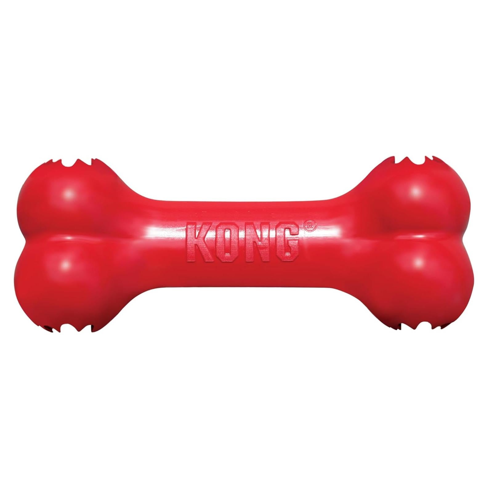 KONG Goodie Bone Hueso de Goma Natural para Perros Medianos