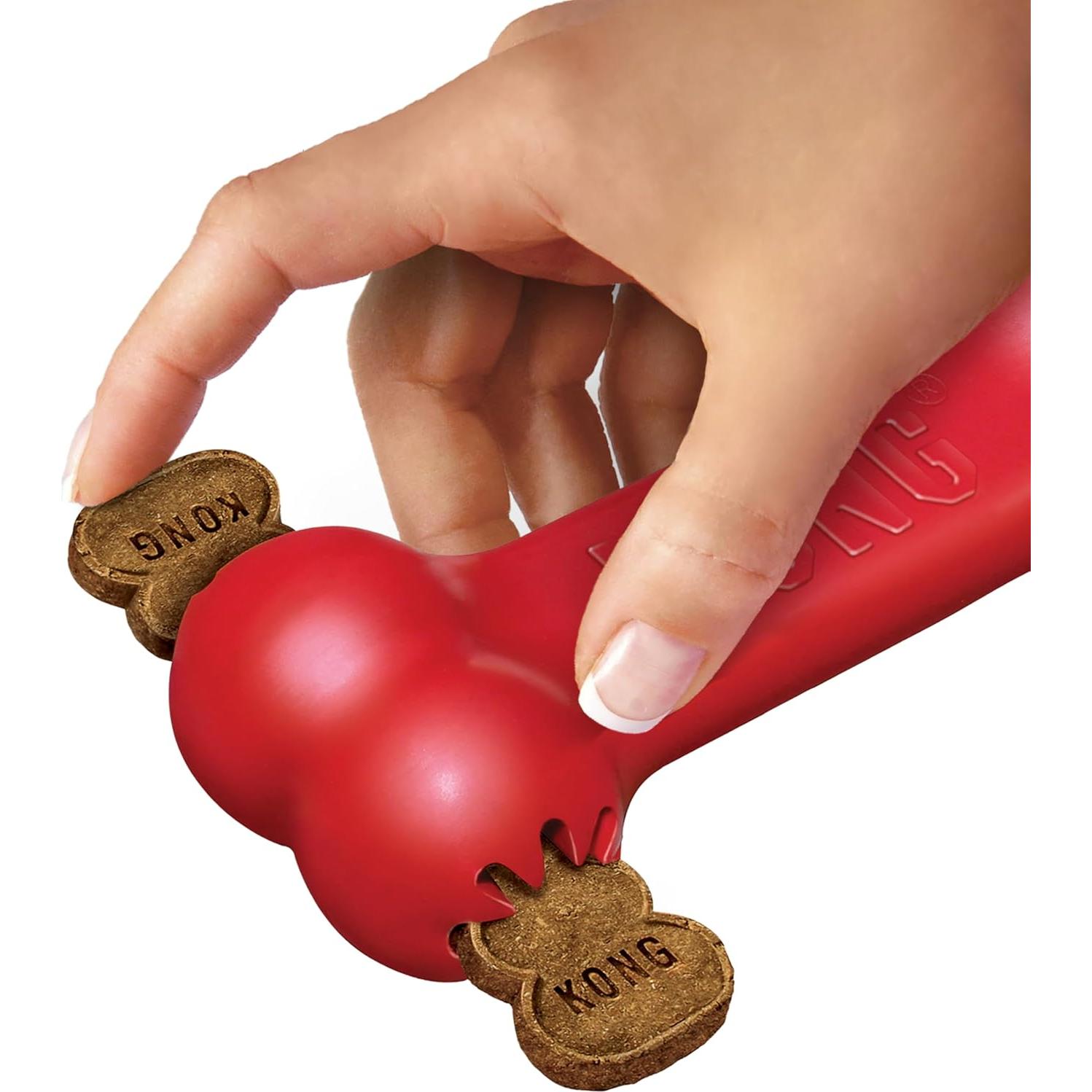 KONG Goodie Bone Hueso de Goma Natural para Perros Medianos