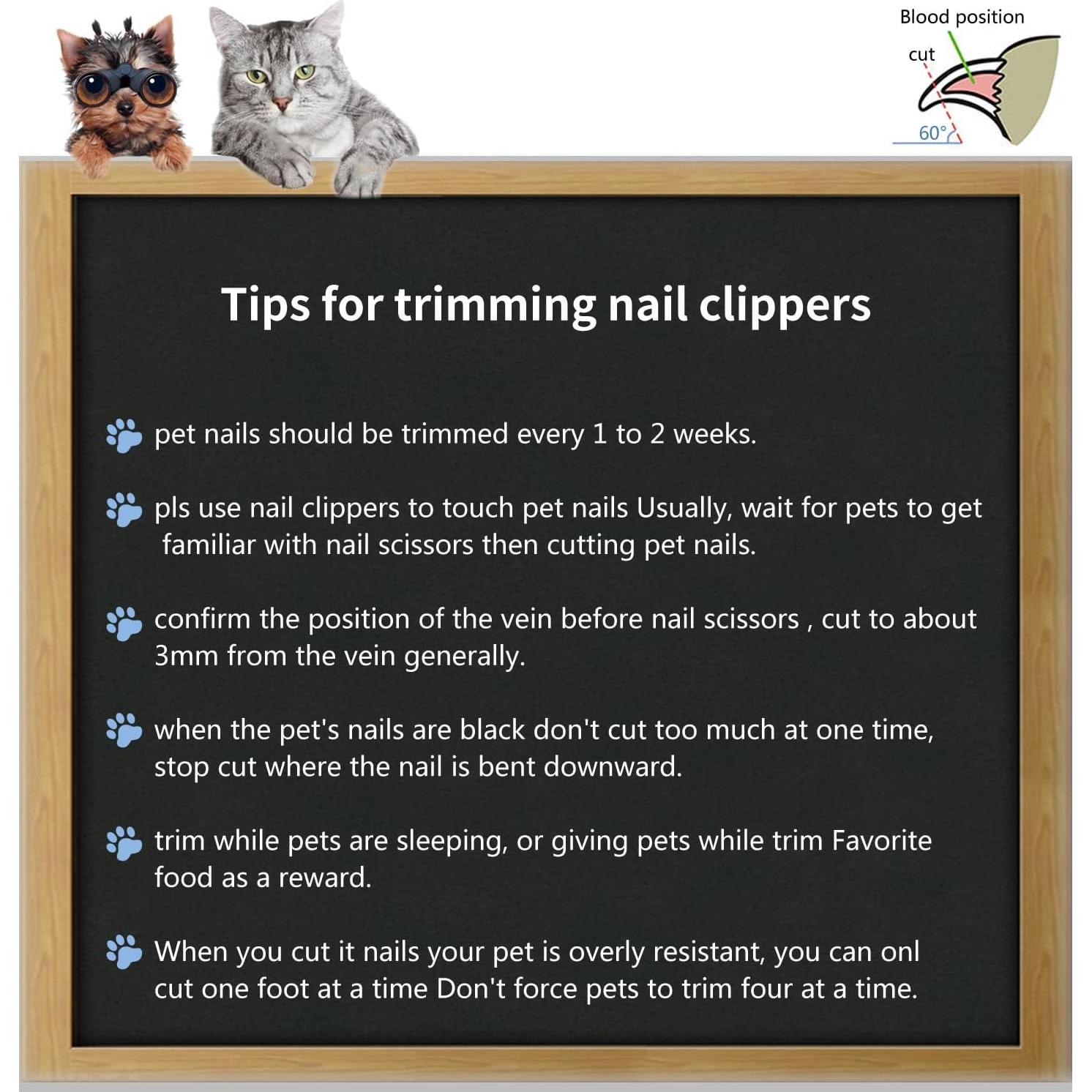 Juego de Aseo para Mascotas KAIFONG - Cepillo Deshedding y Cortador de Uñas