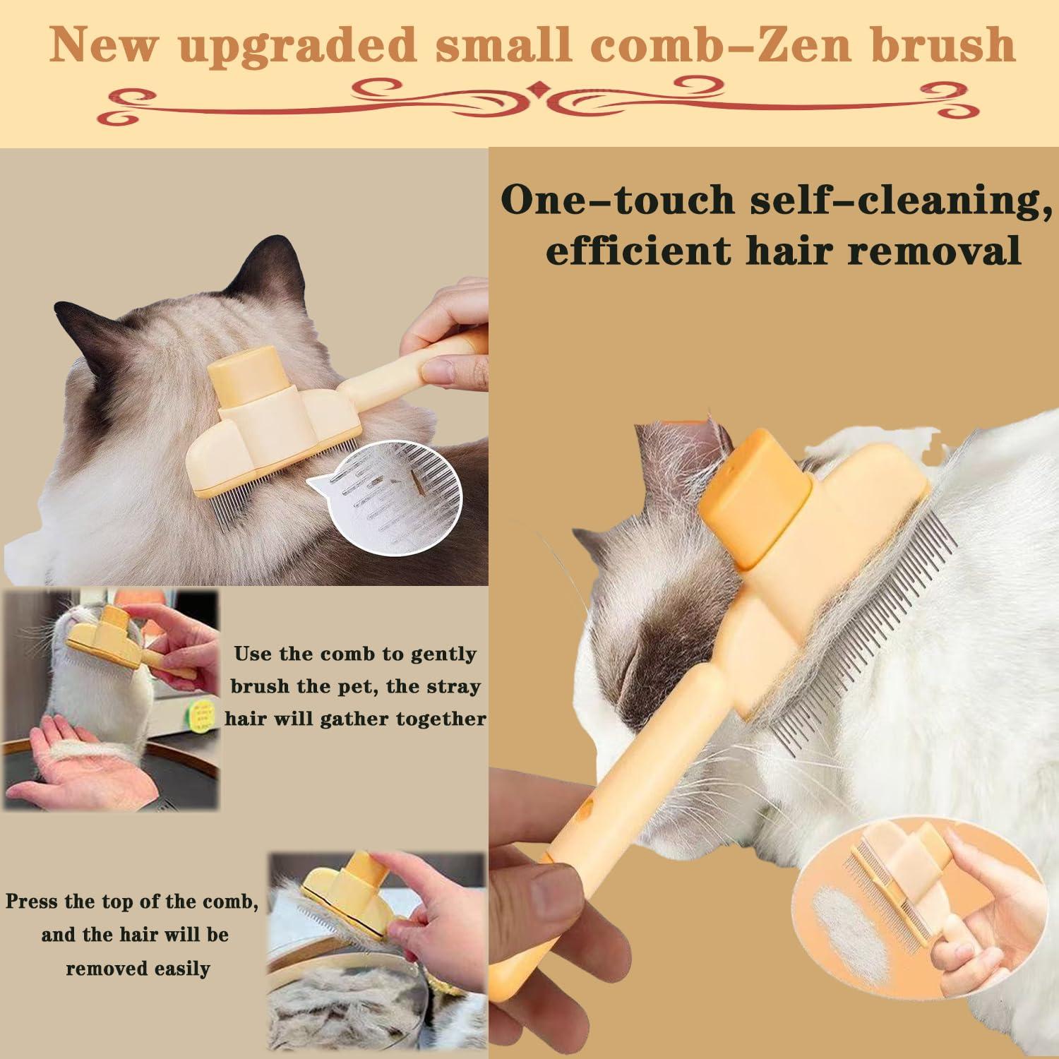 Cepillo Deshedding Groompro para Perros y Gatos - Eliminación de Pelo