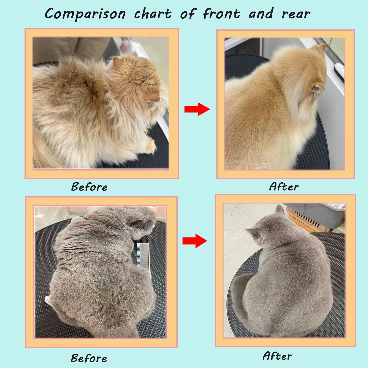 Cepillo Deshedding Groompro para Perros y Gatos - Eliminación de Pelo