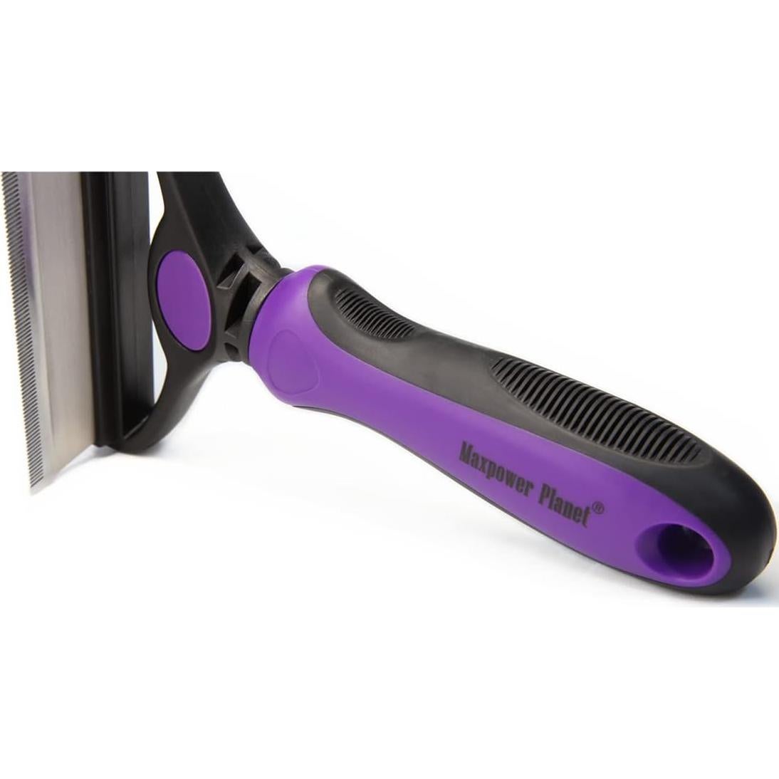 Cepillo Deshedding Maxpower Planet Grande para Perros y Gatos - Doble Cara