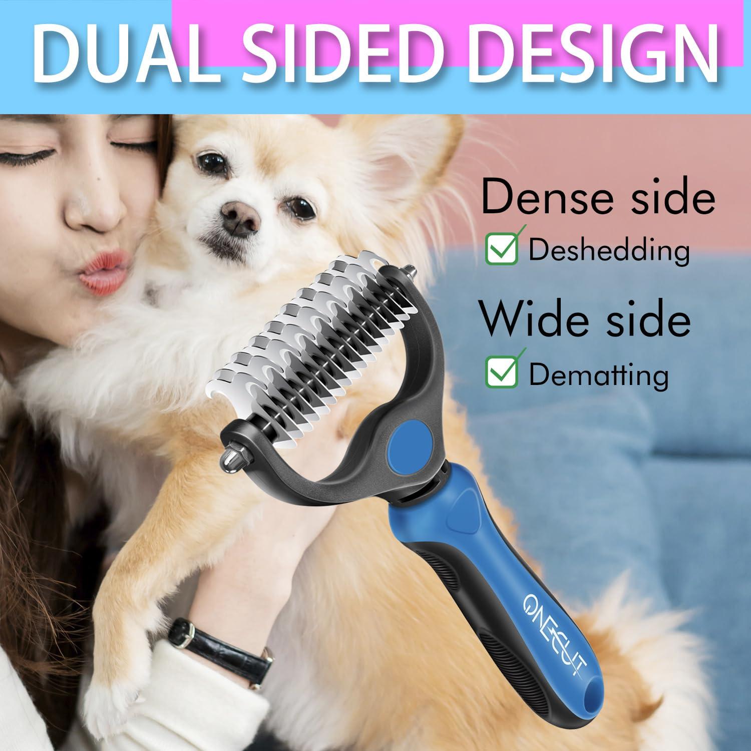 Combo Cepillo de Aseo OneCut y Peine Desenredante Azul