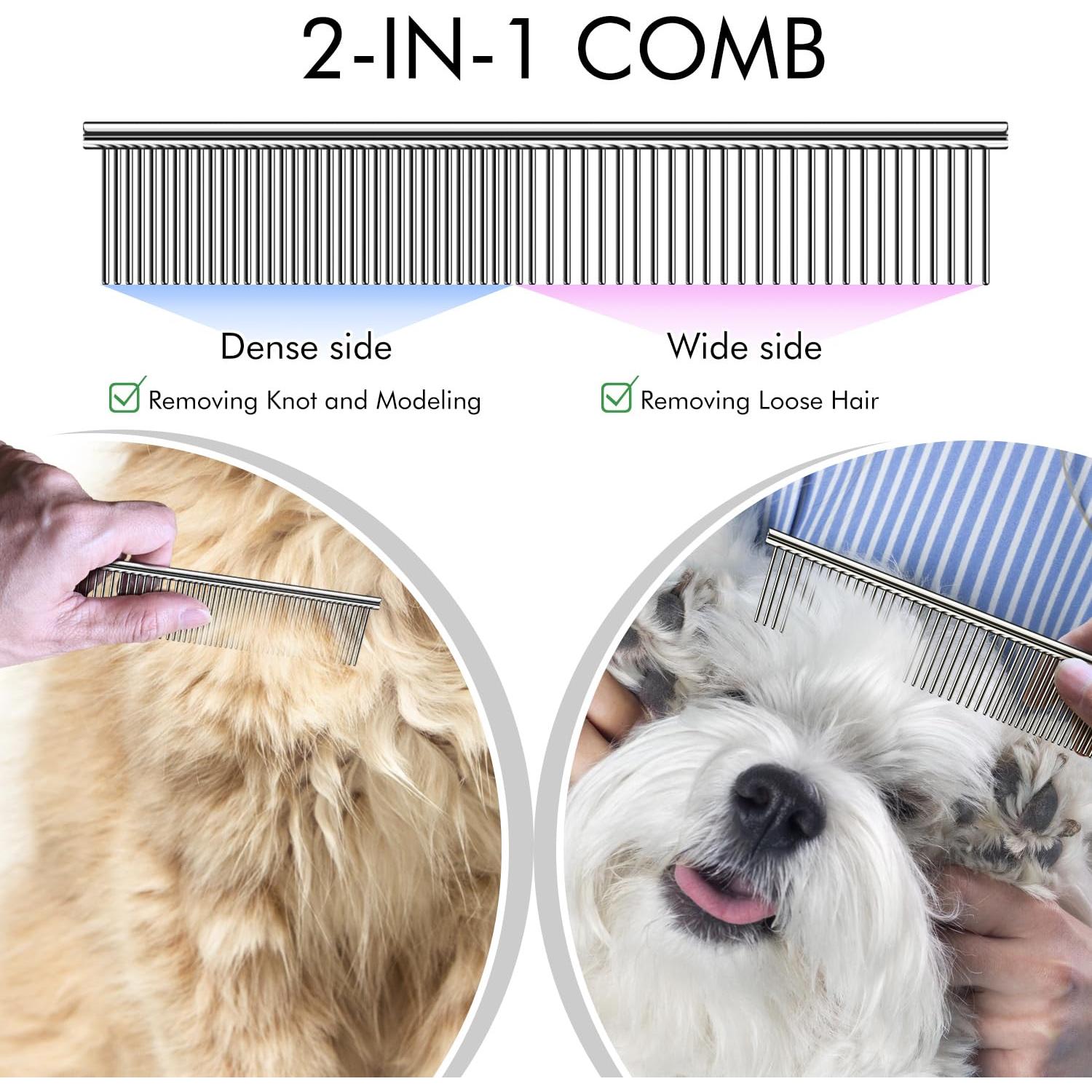 Combo Cepillo de Aseo OneCut y Peine Desenredante Azul