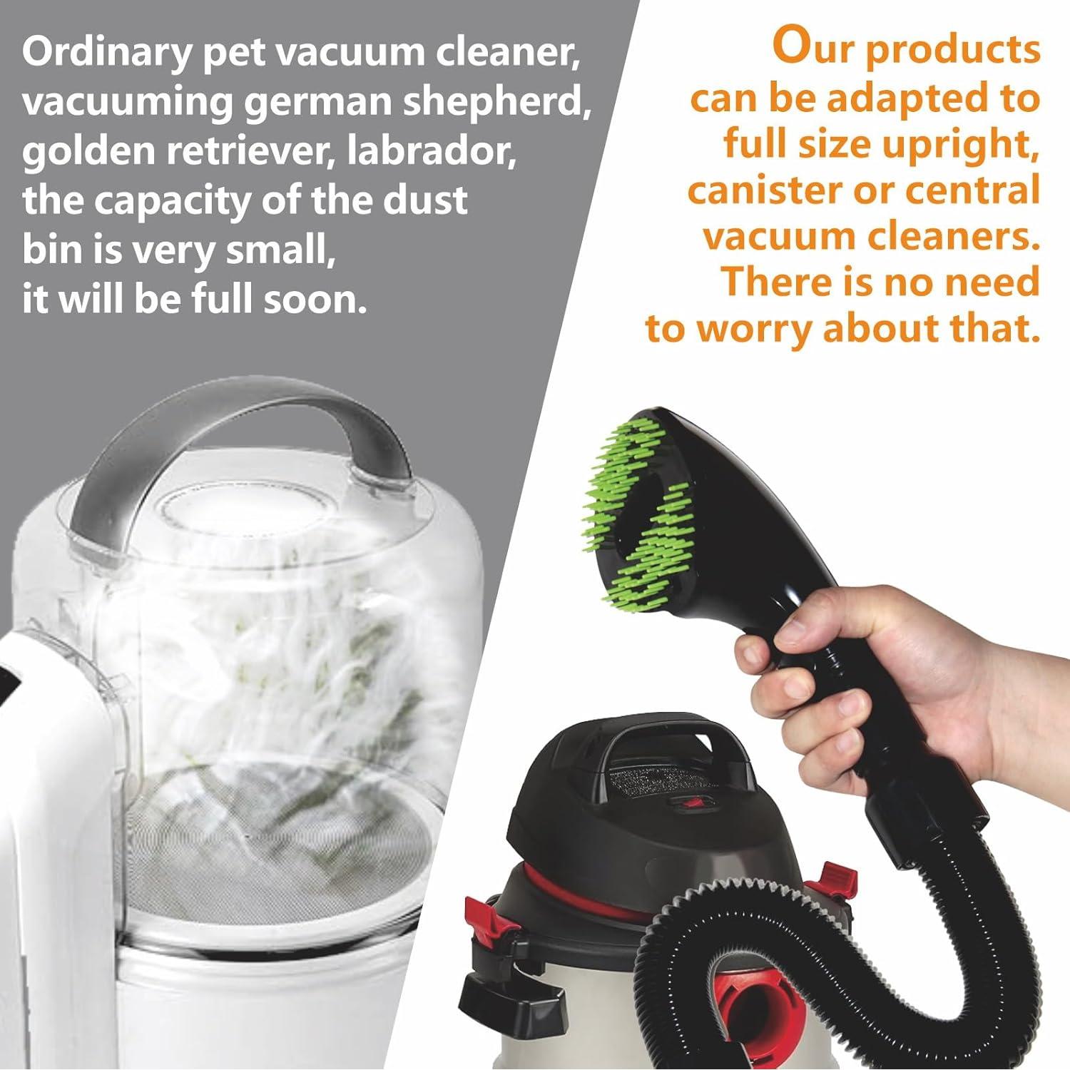 Cepillo Removedor de Pelo para Mascotas Gforest con Aspiradora