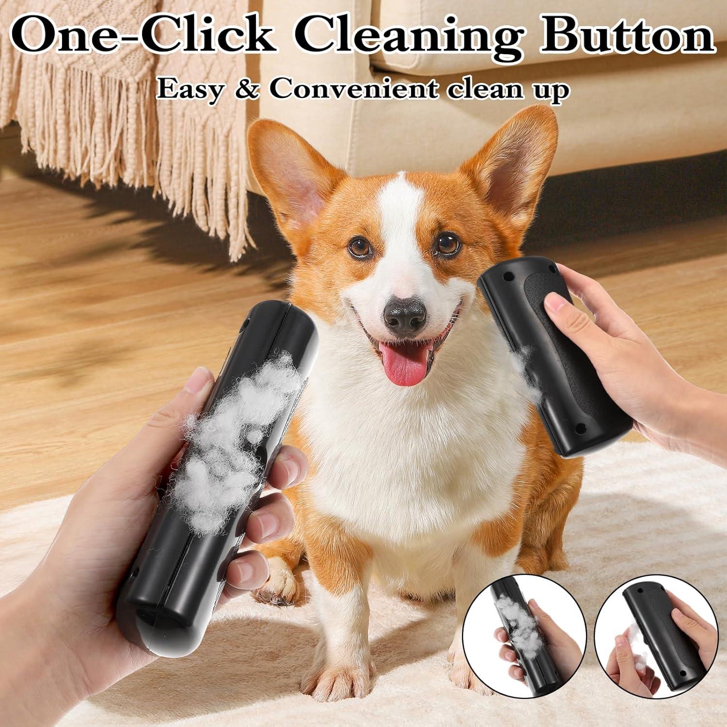 Cepillo Deshedding Wanmu para Perros y Gatos - Acero Inoxidable