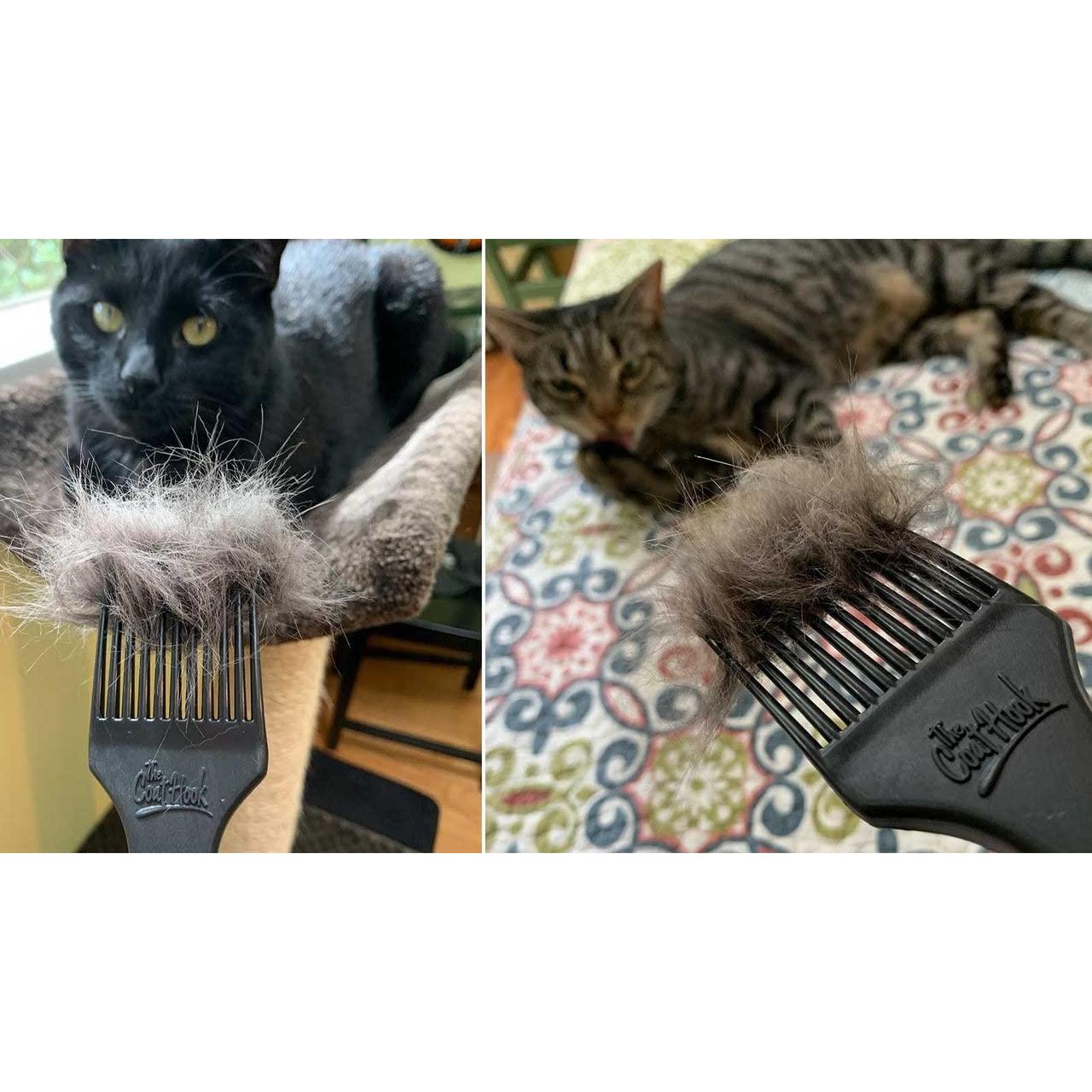 Cepillo Deshedding The CoatHook para Gatos y Perros - Suave y Efectivo