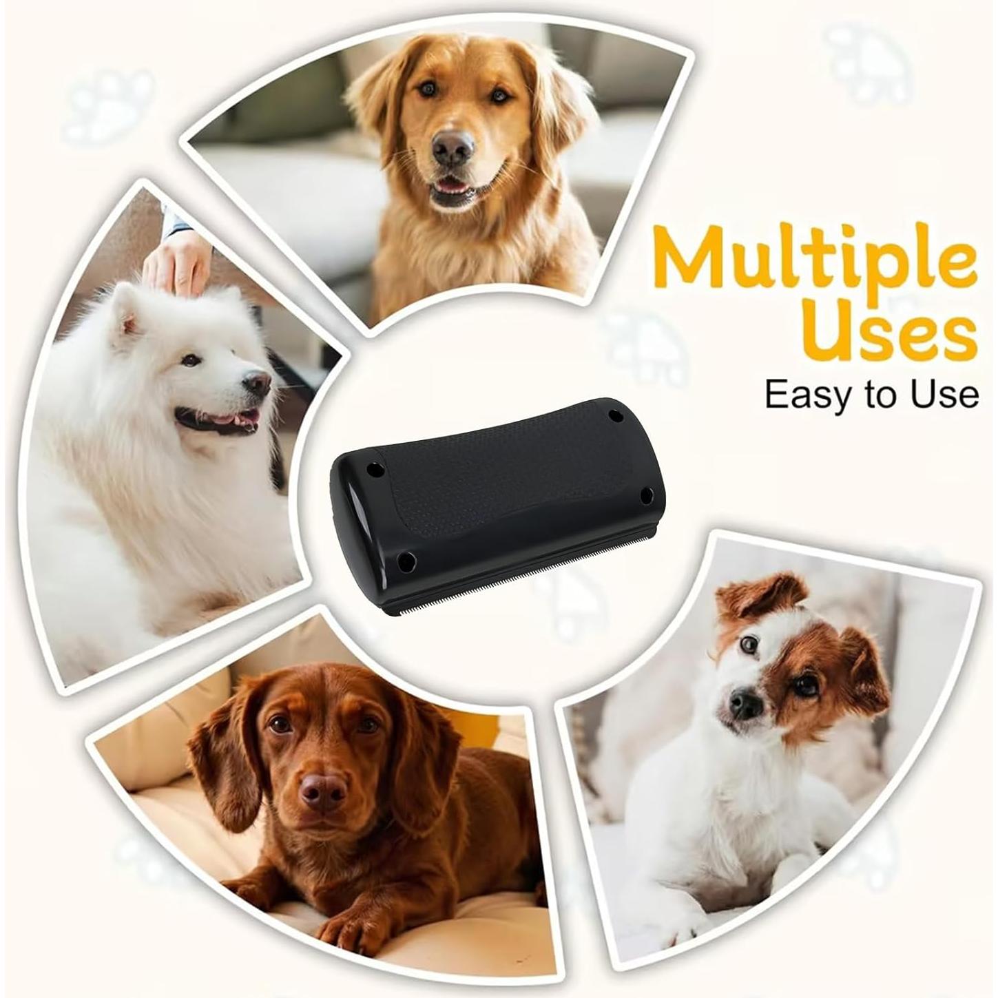 Cepillo Deshedding Doble Cara Genérico para Perros y Gatos