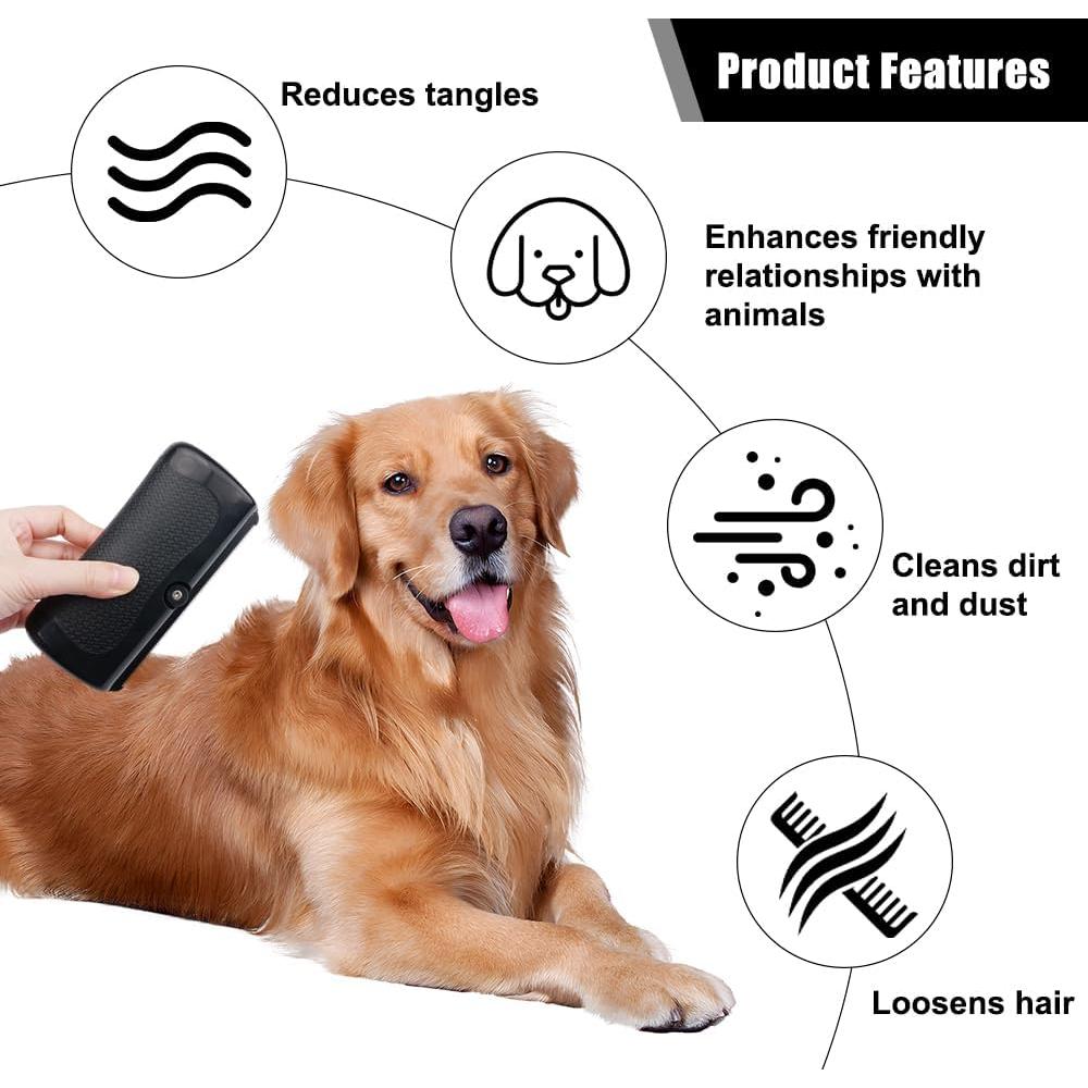 Cepillo Deshedding Luya para Perros y Gatos - Eliminación Pelo Suelto