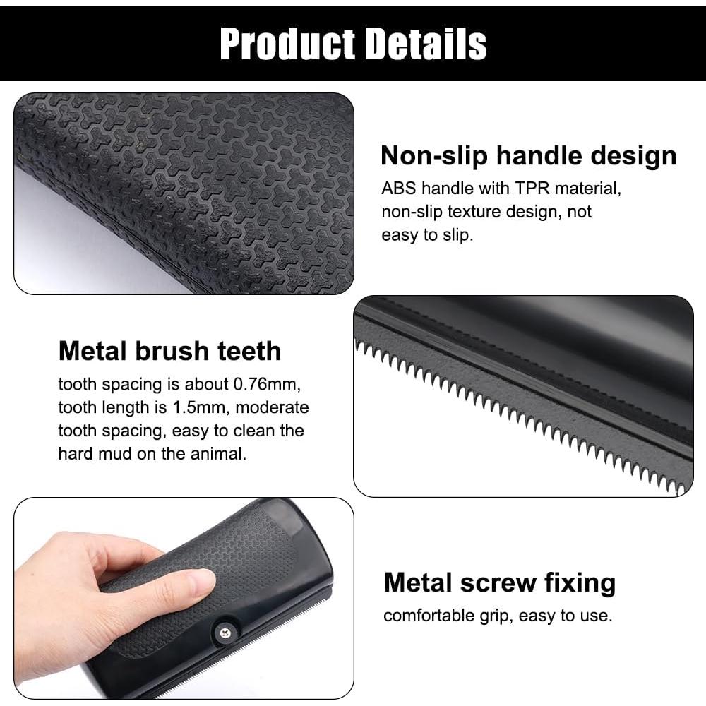 Cepillo Deshedding Luya para Perros y Gatos - Eliminación Pelo Suelto