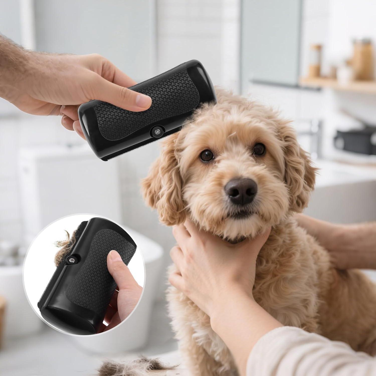 Cepillo Deshedding Luya para Perros y Gatos - Eliminación Pelo Suelto