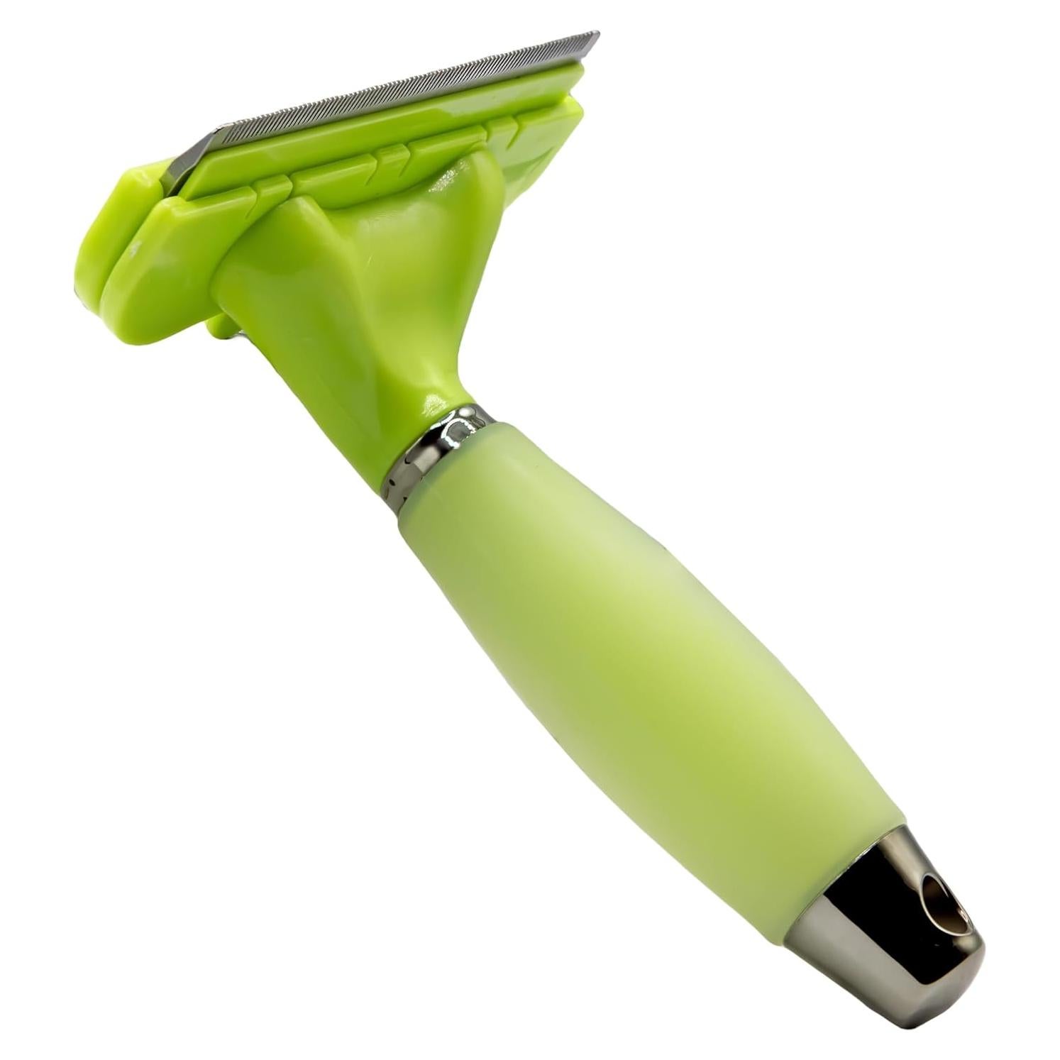 Cepillo Deshedding ANJIESI para Perros y Gatos - Acero Inoxidable