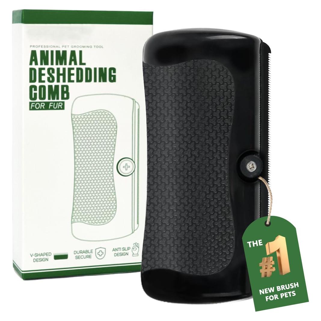 Cepillo de Aseo para Mascotas Peuesty - Herramienta Suave de Deshedding