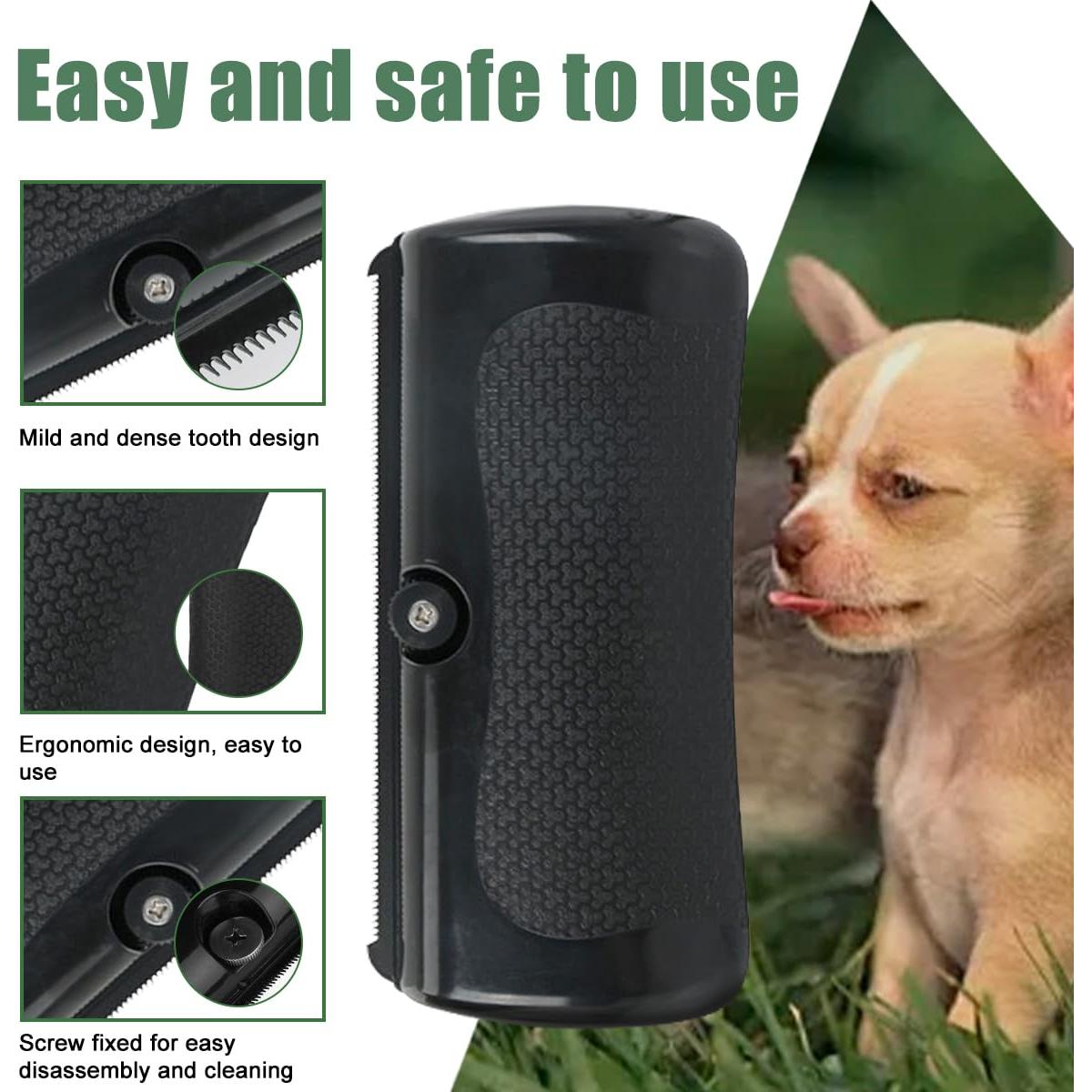 Cepillo de Aseo para Mascotas Peuesty - Herramienta Suave de Deshedding