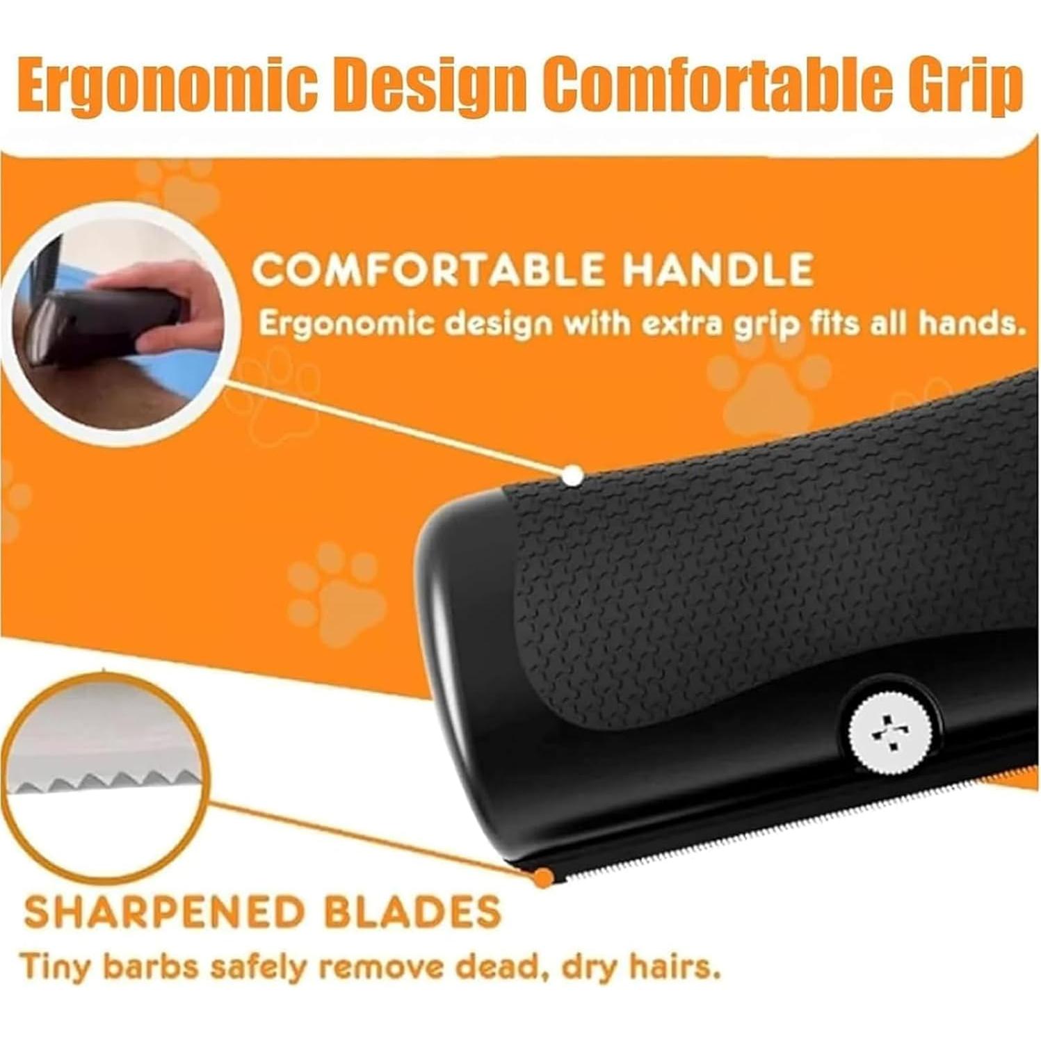 Cepillo Deshedding Rhykin para Mascotas - Aseo Efectivo