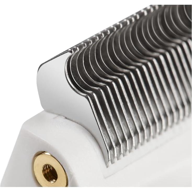 Rastrillo Deshedding Andis Premium 5.72x16.83cm Blanco-Verde