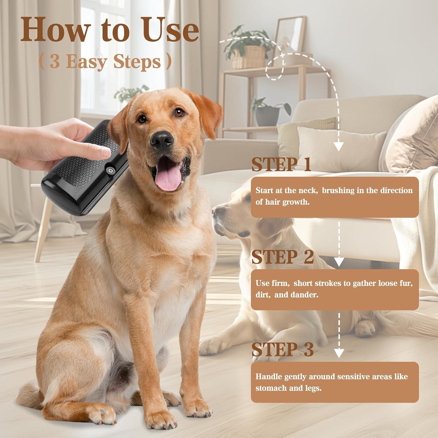 Cepillo Deshedding Groompro para Perros y Gatos 16.8cm