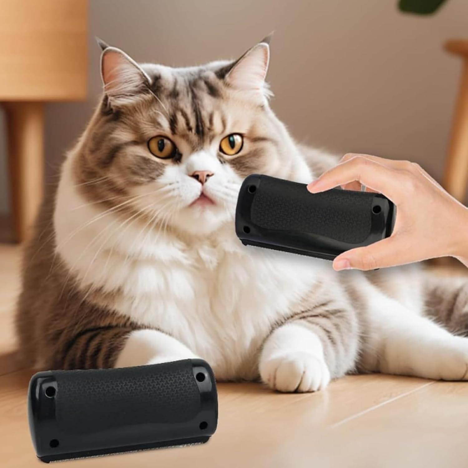 Cepillo Deshedding Rhykin para Mascotas - Aseo Gatos, Perros, Conejos