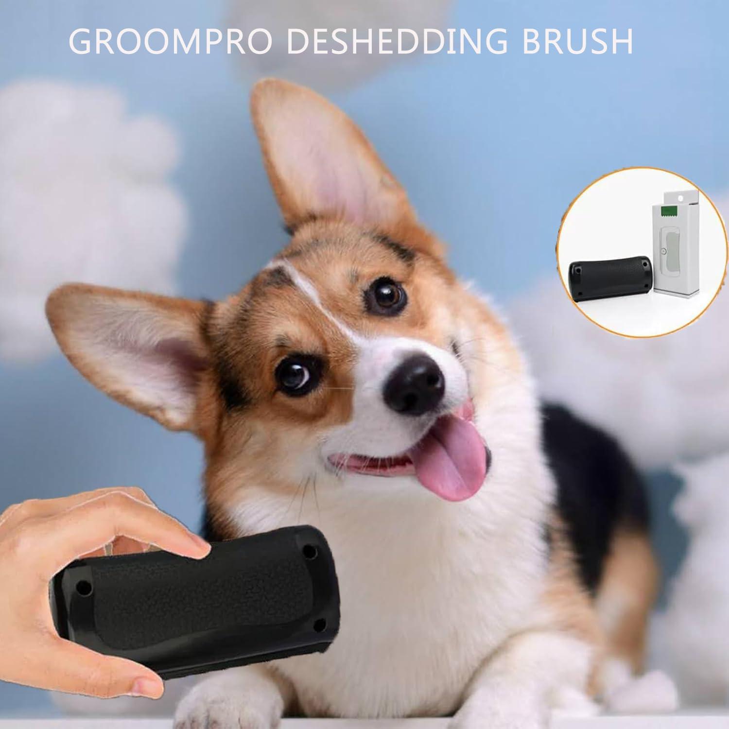 Cepillo Deshedding Rhykin para Mascotas - Aseo Gatos, Perros, Conejos
