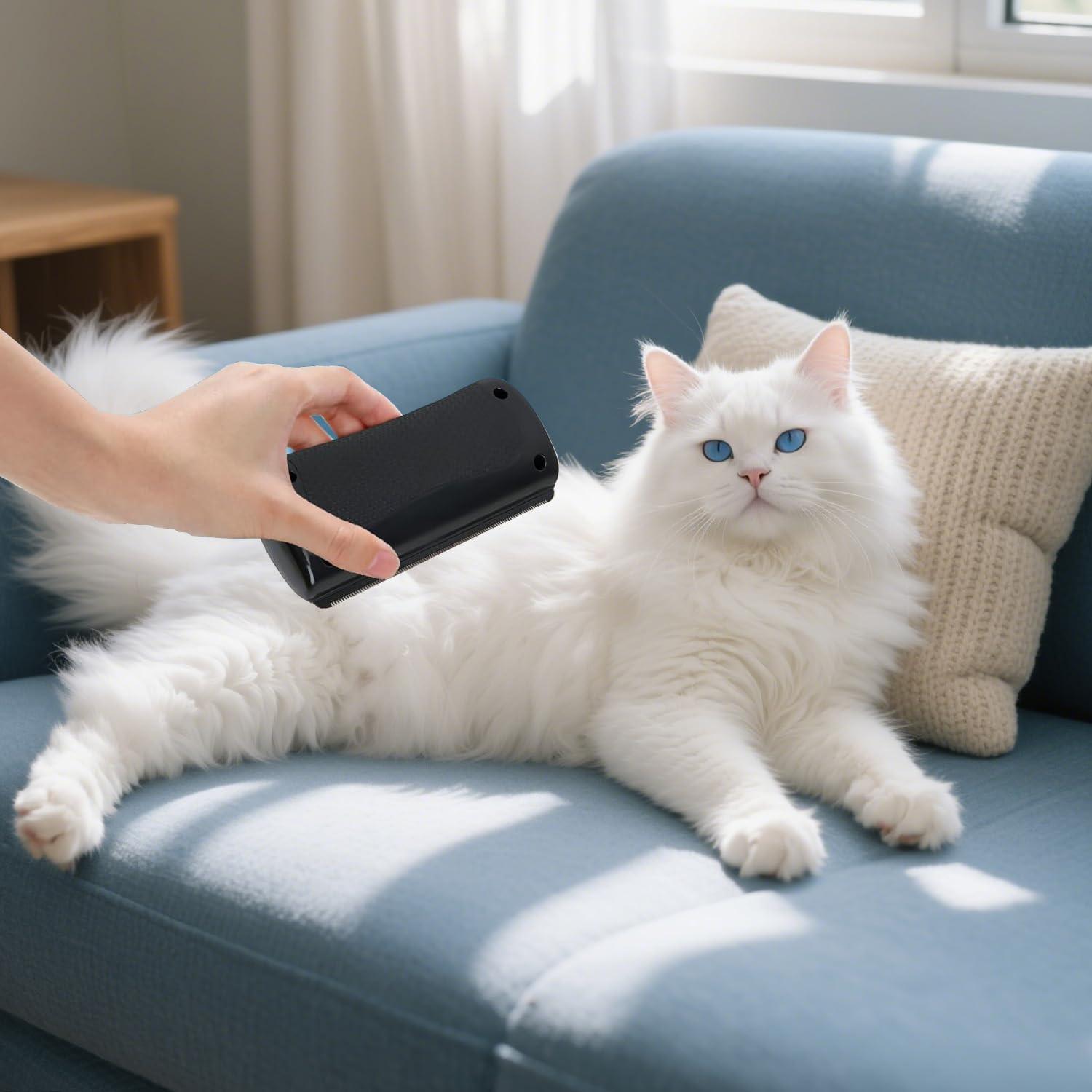 Cepillo Deshedding para Mascotas Haohandianzi - 15x3.8cm