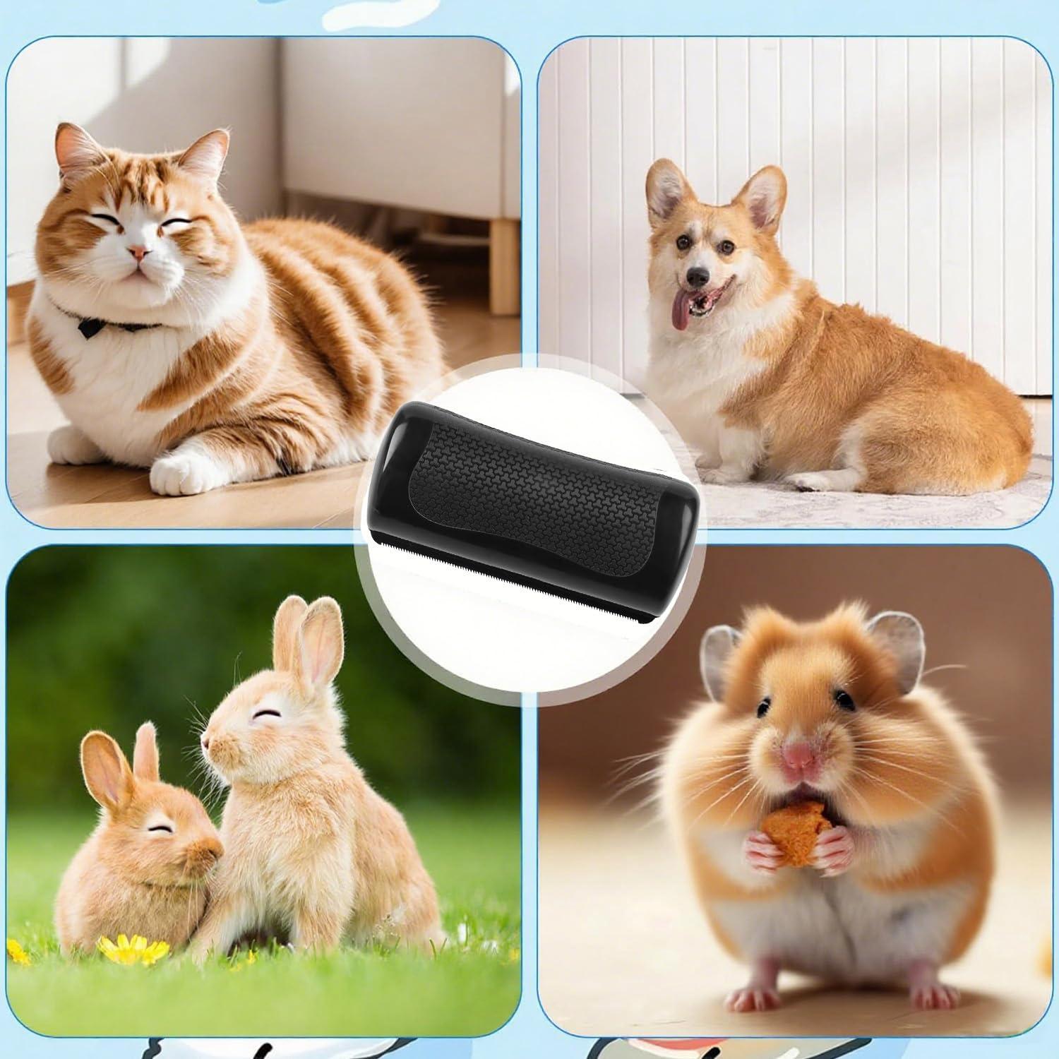 Cepillo Deshedding para Mascotas Haohandianzi - 15x3.8cm