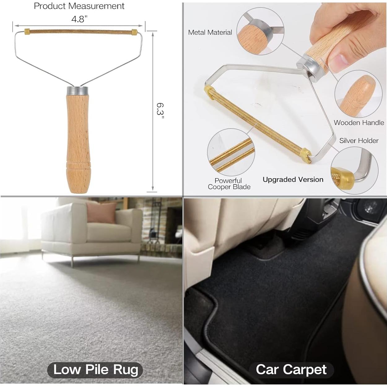 Herramienta de deshedding 7 en 1 LYONGSMENT para mascotas