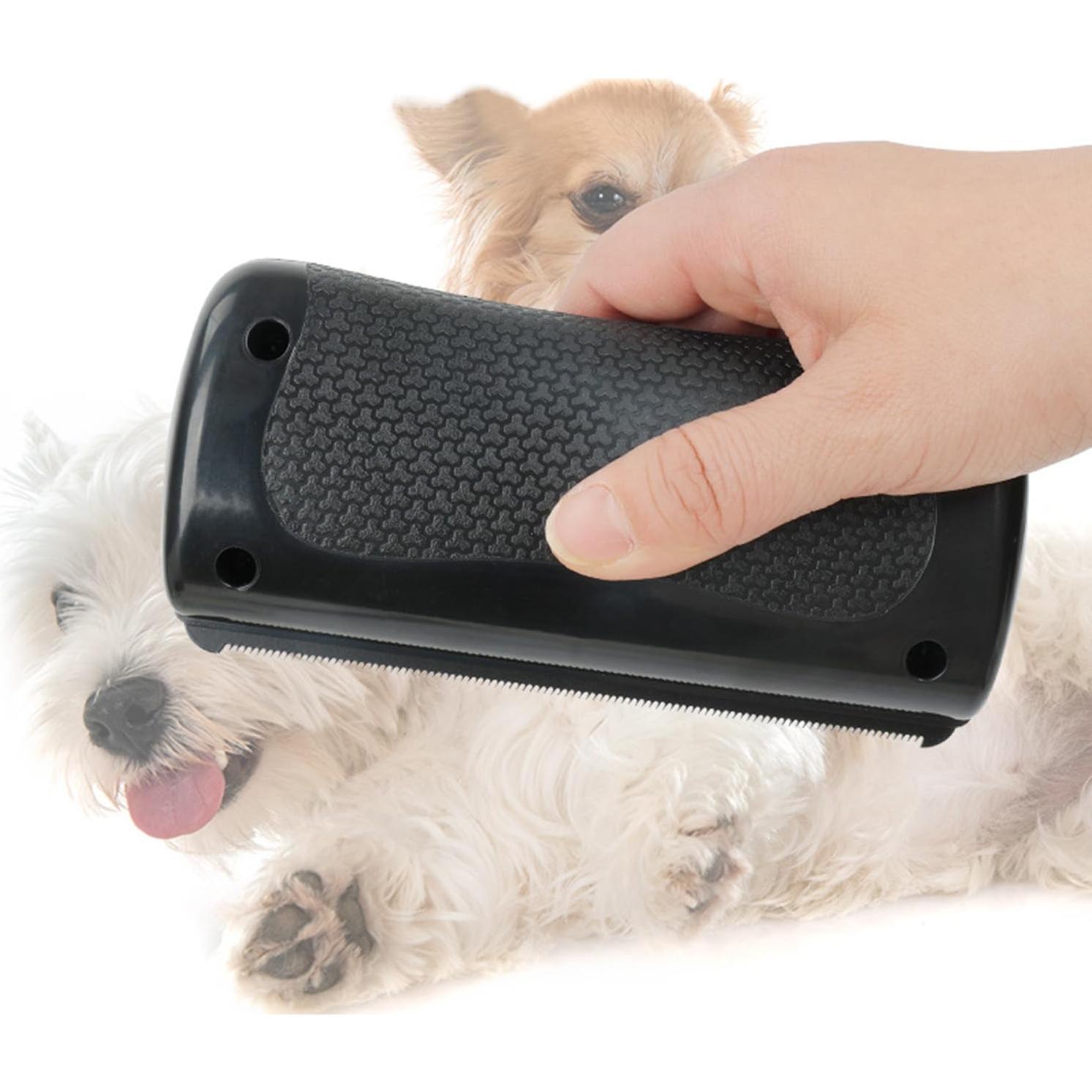 Cepillo Deshedding Ergonómico Kongw para Gatos y Perros