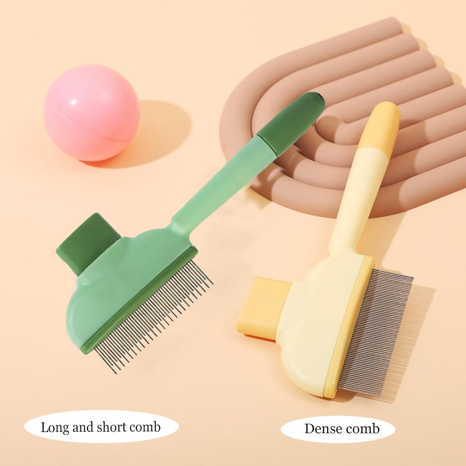 Peine para Pulgas y Deshedding Mascotas Genérico 15.2cm