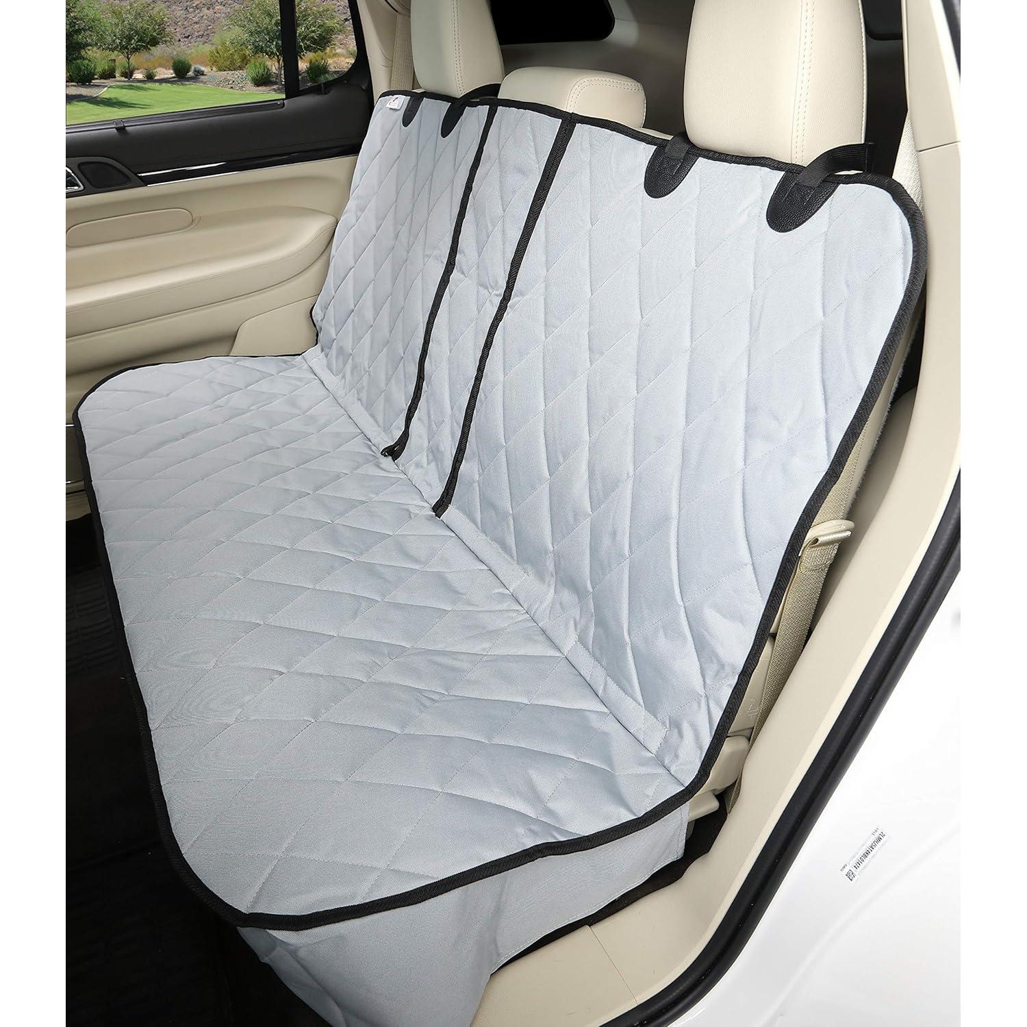 Funda de Asiento para Perros 4Knines Gris Impermeable 137 cm