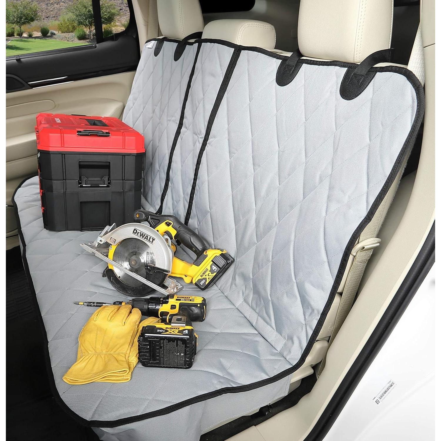 Funda de Asiento para Perros 4Knines Gris Impermeable 137 cm