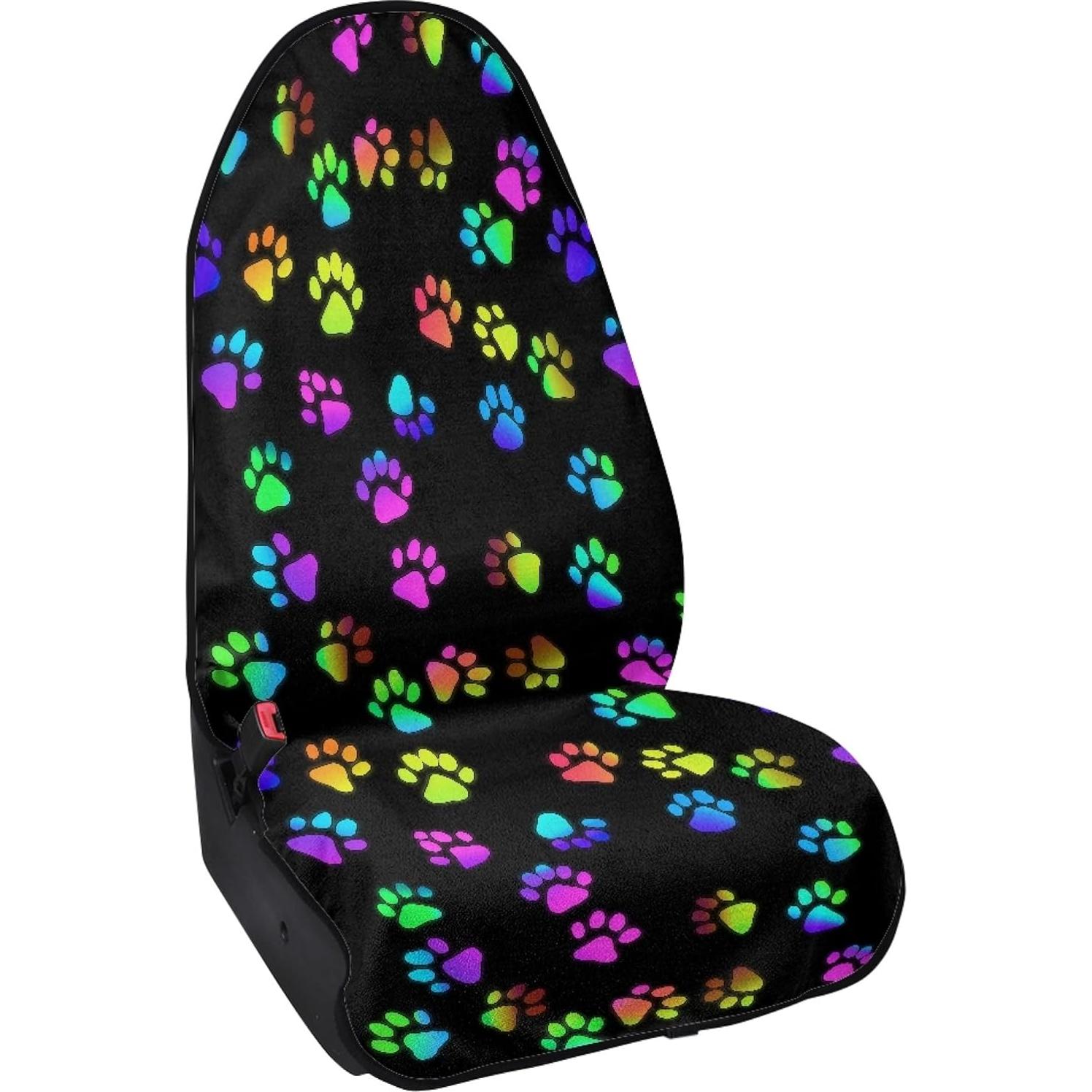 Cubierta de Asiento de Coche Gearider Huella de Perro Impermeable