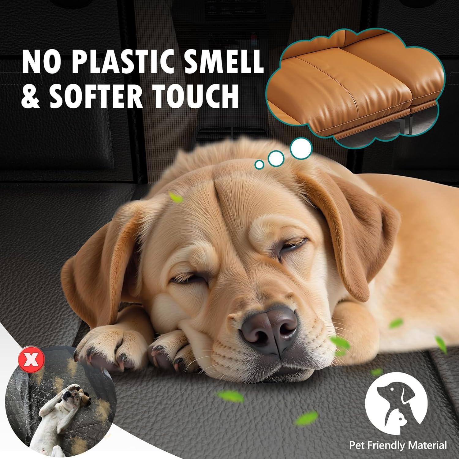 Extensor de Asiento Trasero para Perros FULIDOUER Negro 65x46cm