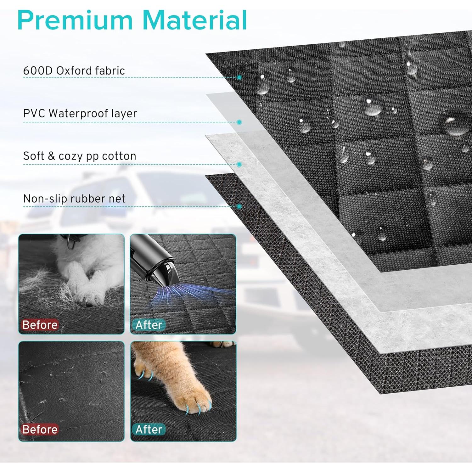 Funda de Asiento para Perro Szyuchen Ajuste Personalizado SUV