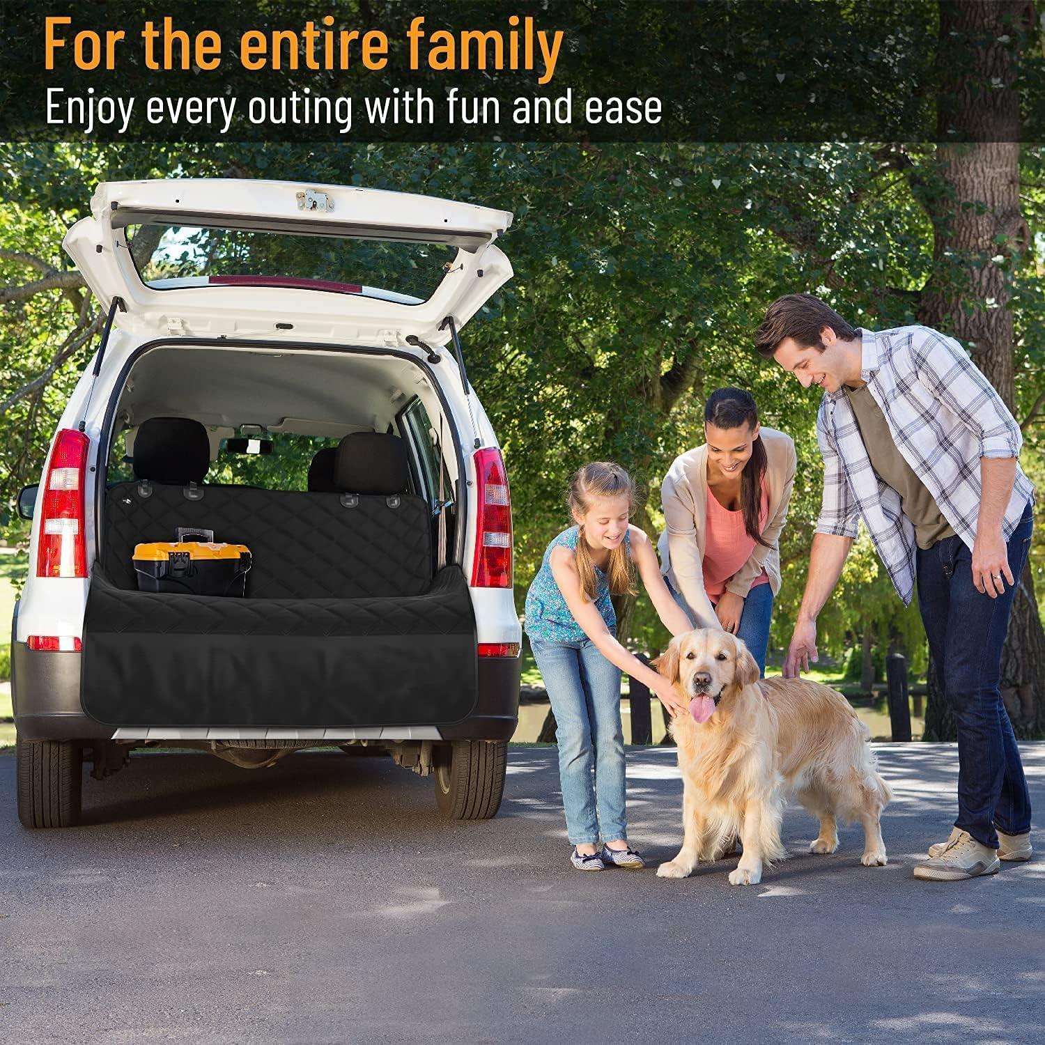 Forro de Carga Active Pets para Perros SUV - Negro, Impermeable