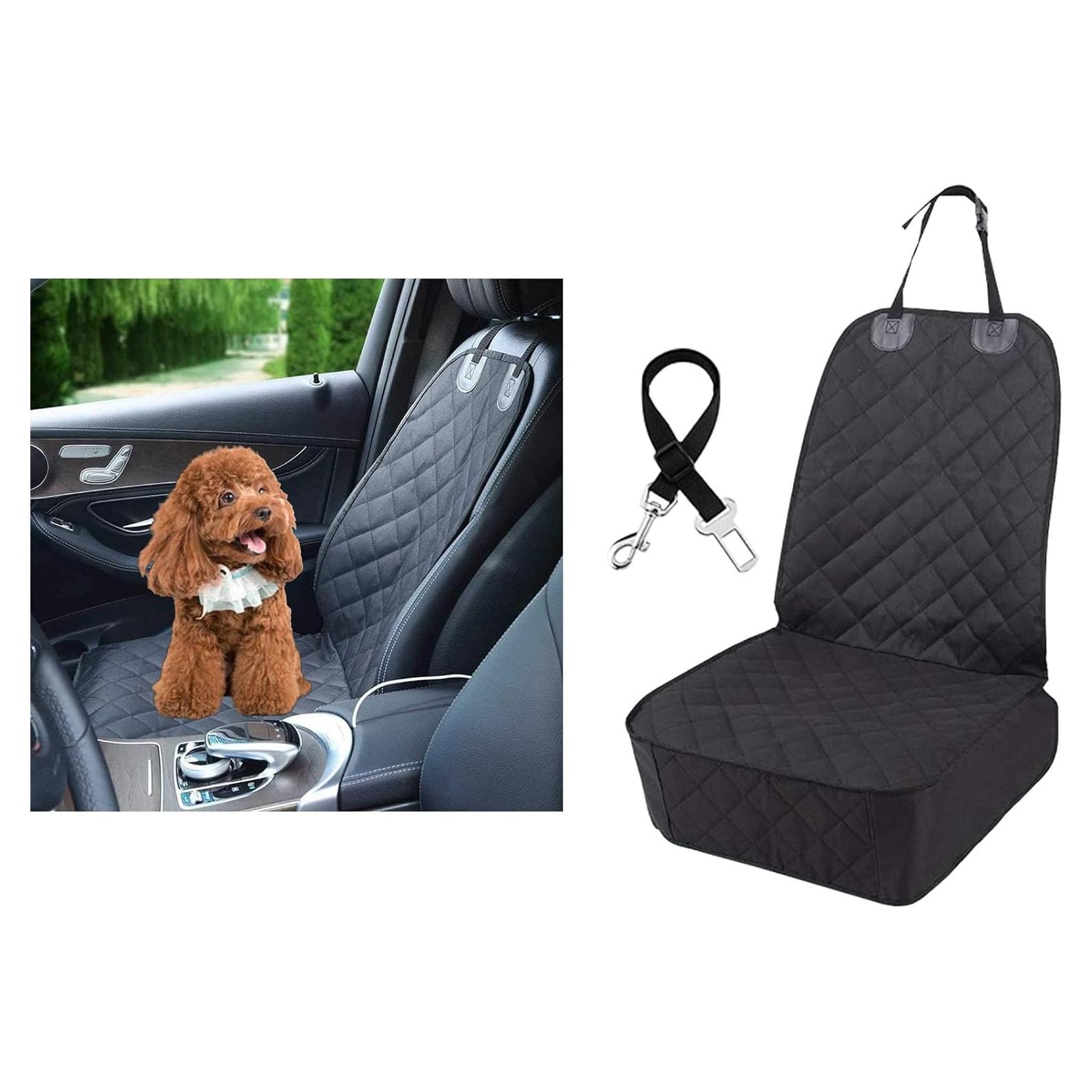 Funda de Asiento Delantero Impermeable Zufoty para Mascotas