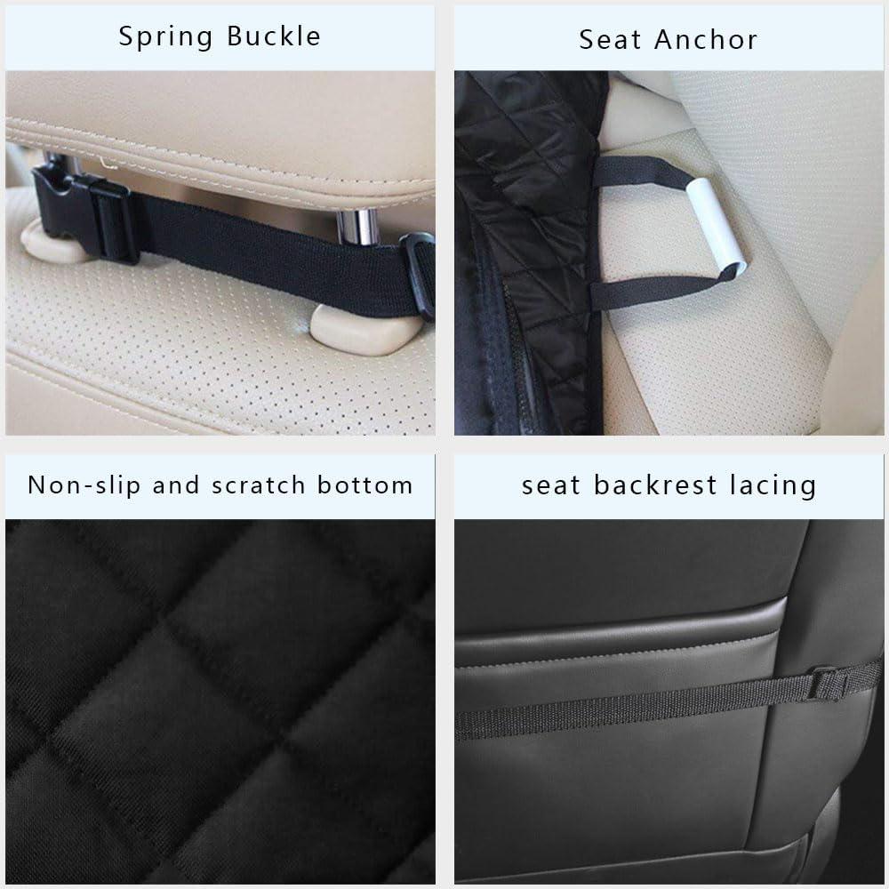 Funda de Asiento Delantero Impermeable Zufoty para Mascotas
