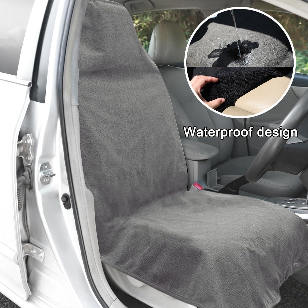 Funda de Asiento de Coche DXNQ Gris Universal Lavable