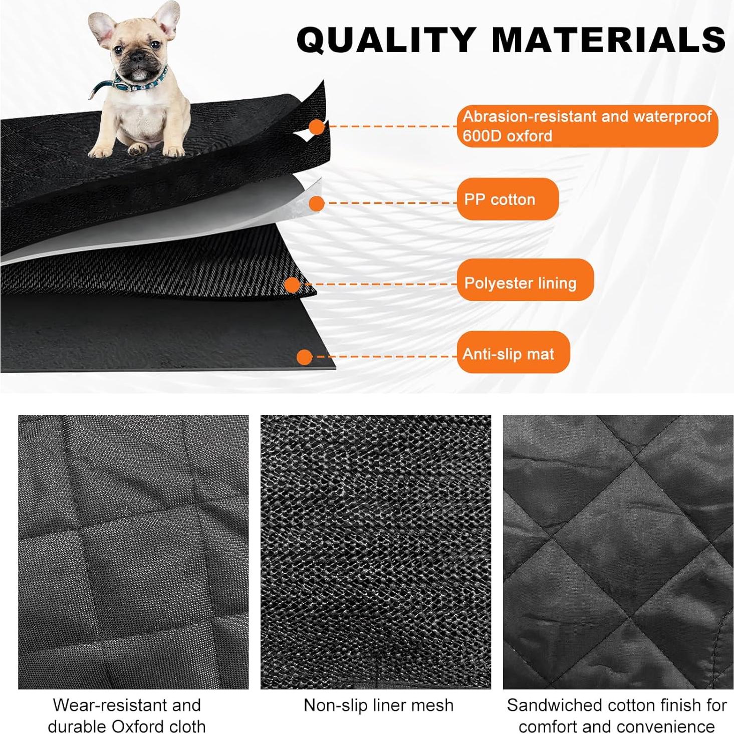 Funda de Asiento para Perros Yourkar, Impermeable y Universal