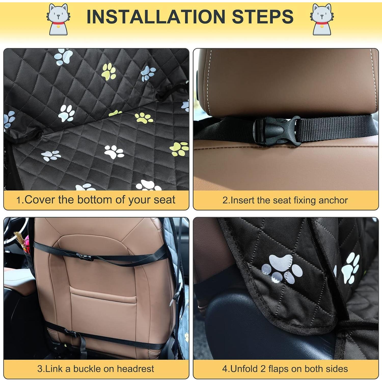 Funda de Asiento para Perro Riakrum Impermeable 114x51cm