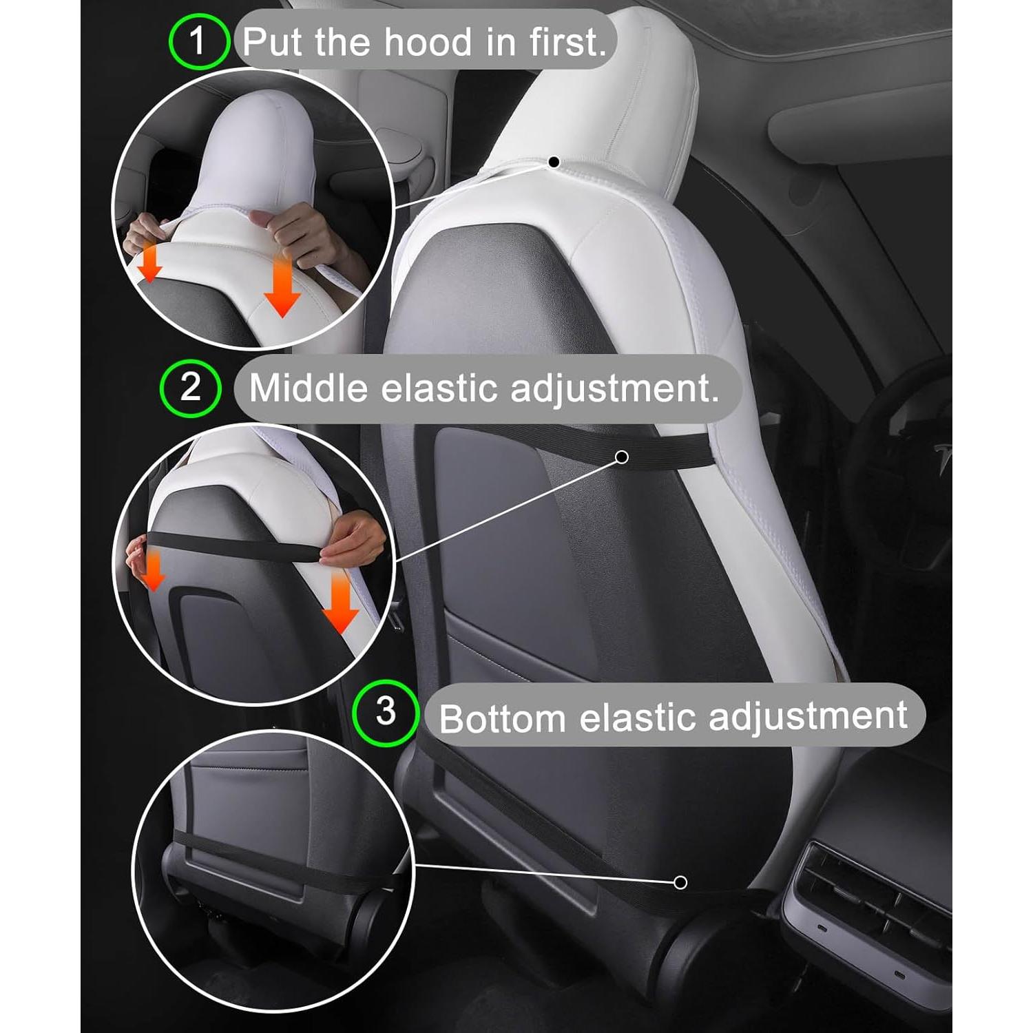 Funda de Asiento Impermeable EVMODS para Tesla Model Y/3/S/X