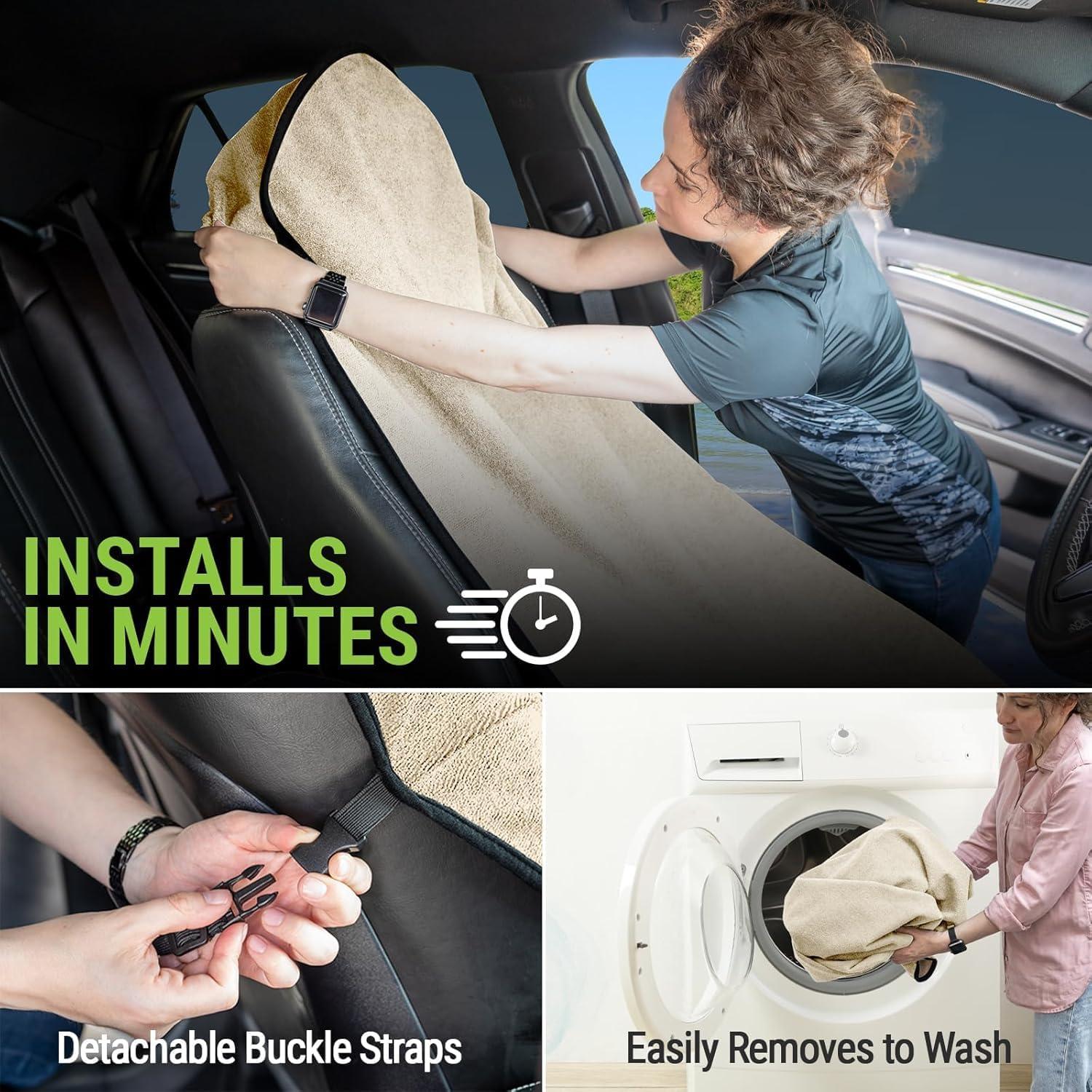 Funda de Asiento Impermeable Season Guard Beige Universal