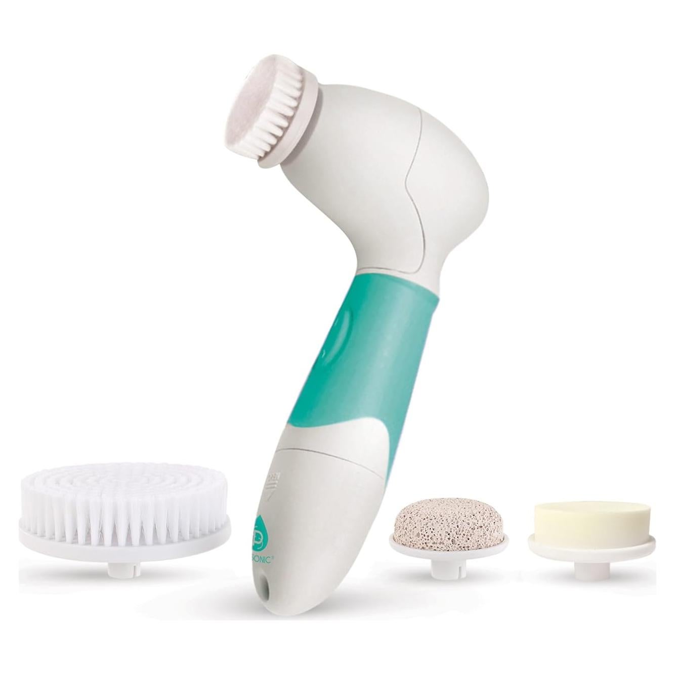 Cepillo de Limpieza Facial y Corporal Pursonic Aqua - 4 Cabezas