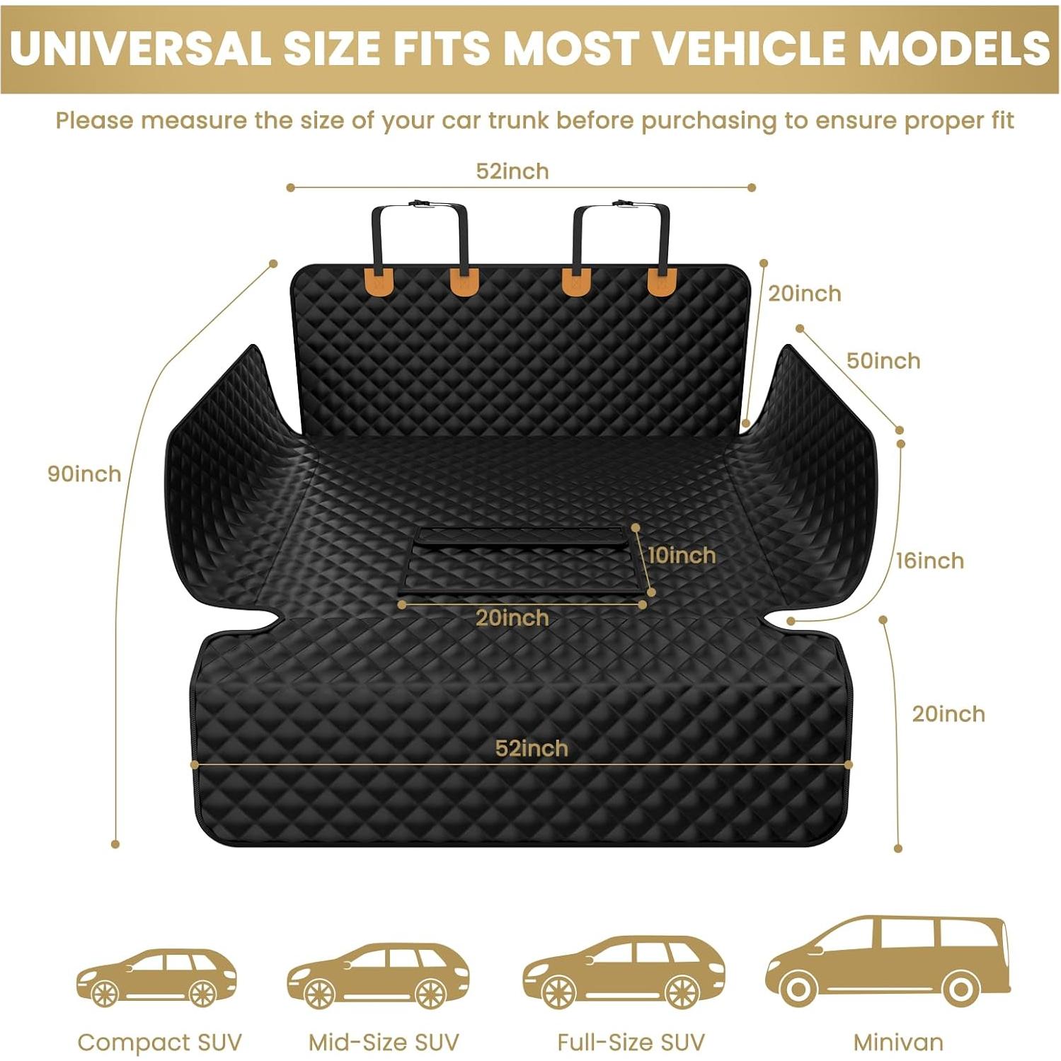 Forro de Carga Impermeable BONTHEE XL para SUV y Perros