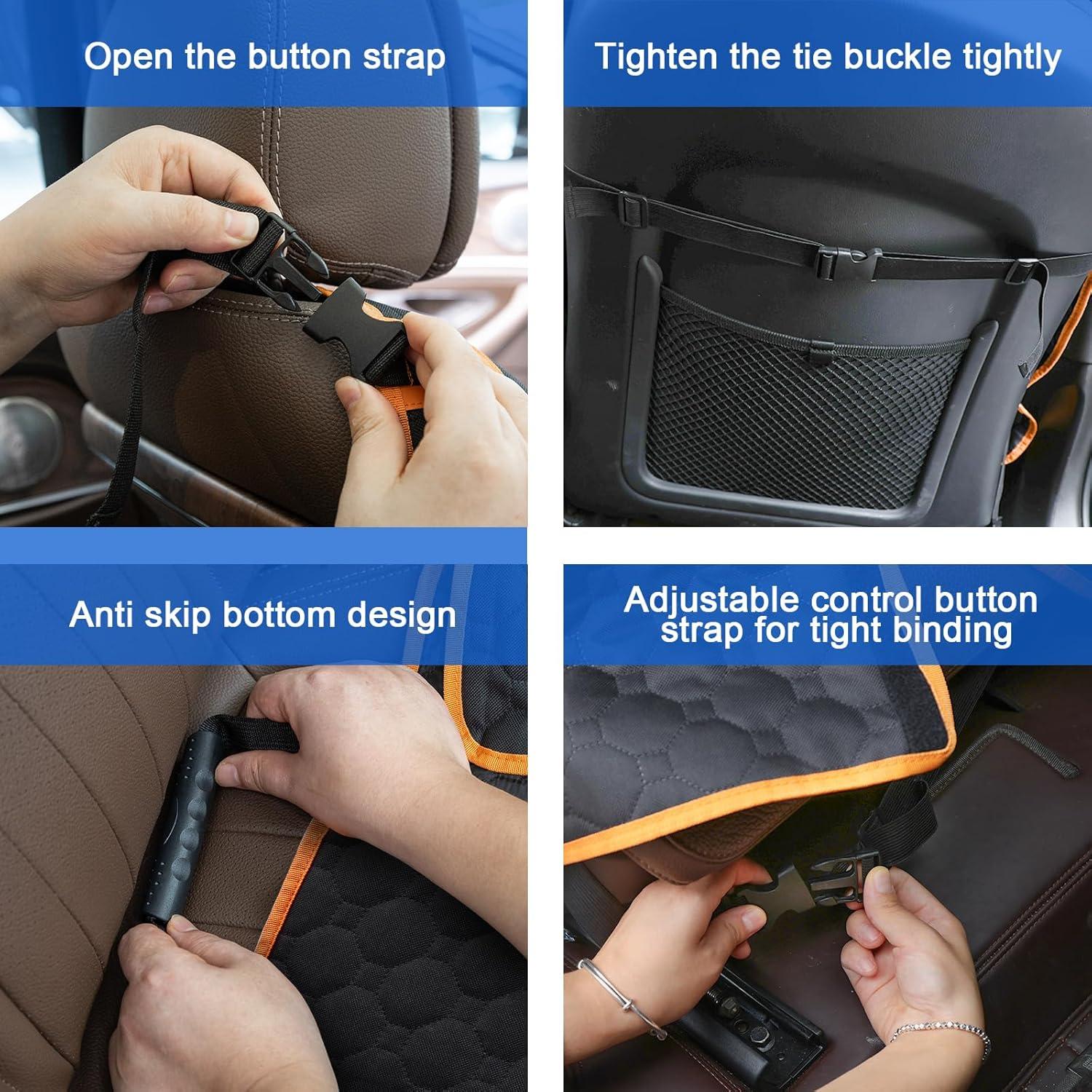 Funda de Asiento Delantero para Perro RUONARIER Impermeable 114.3x53.3cm