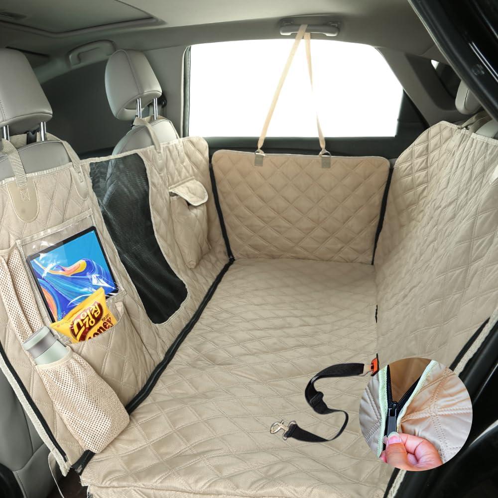 Funda de Asiento para Perros Bark Lover 5 en 1 Beige 132x147cm