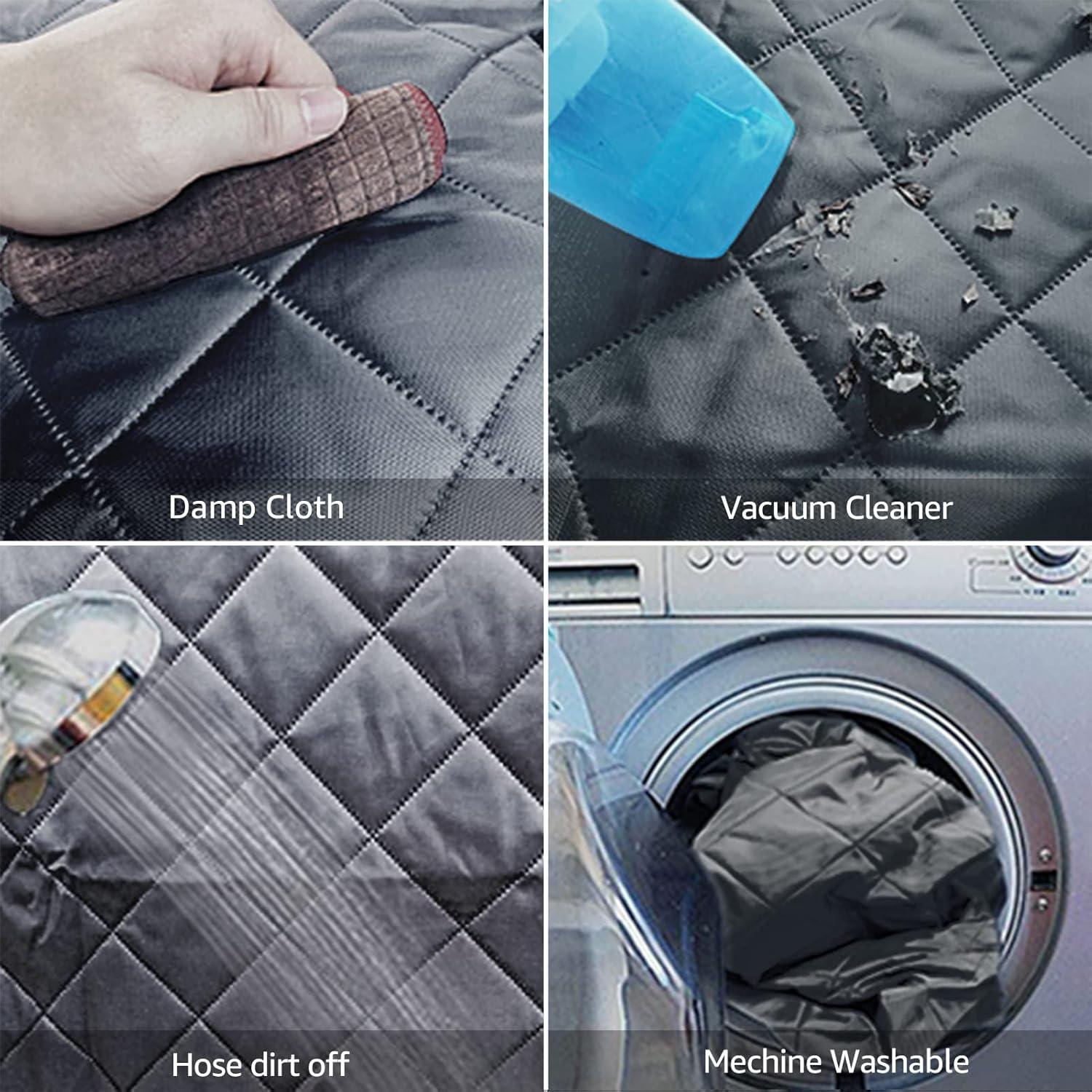 Funda de Asiento Delantero iBuddy Negra Impermeable 2 Pack