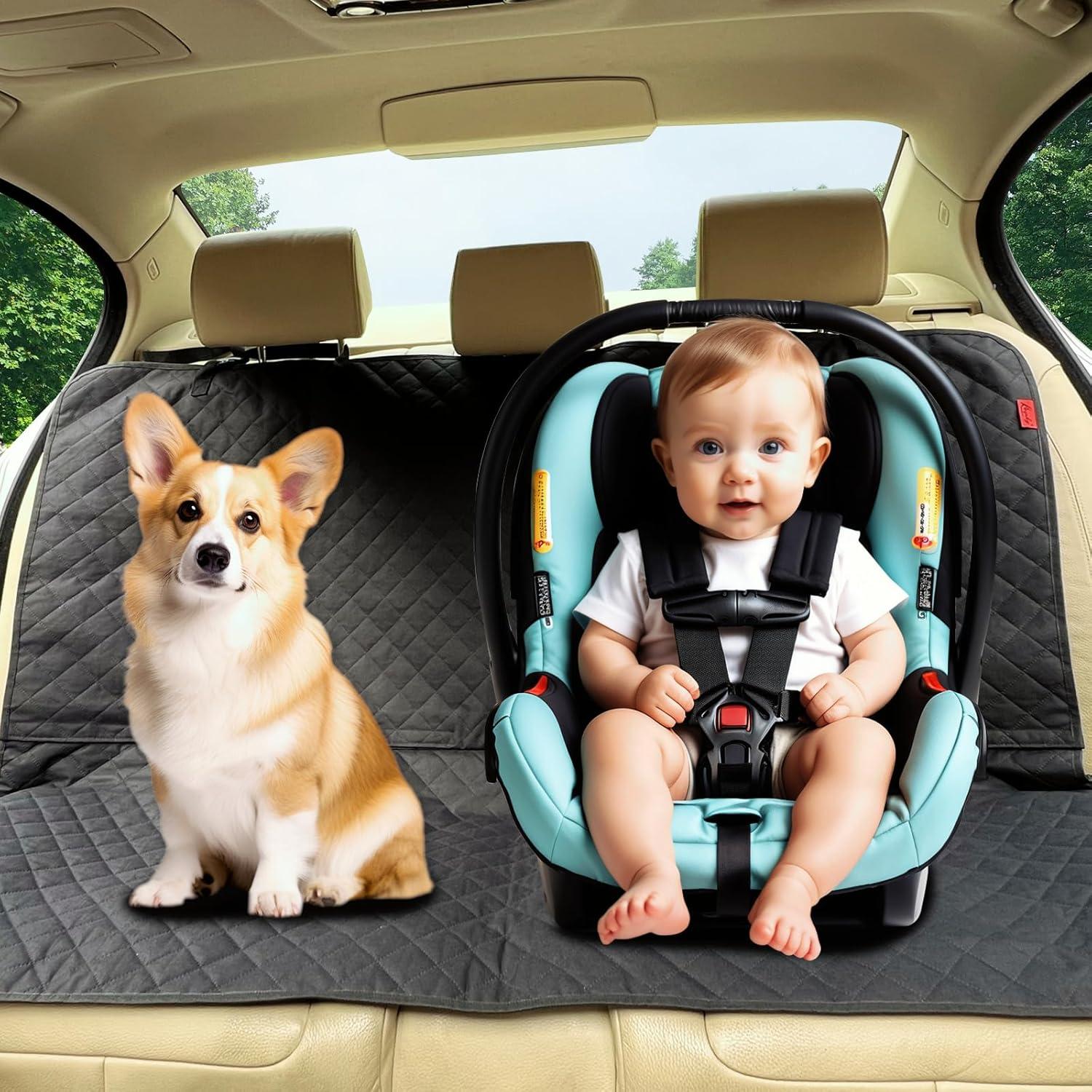 Funda de Asiento de Coche Impermeable Kaiphy 140x106 cm