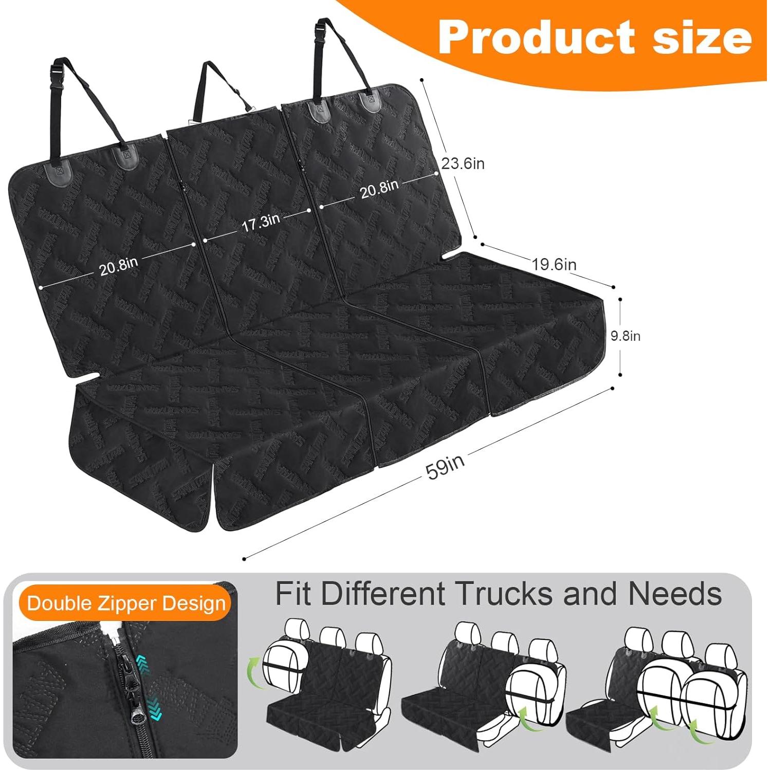 Funda de Asiento para Perros Sanqitara F150 Impermeable